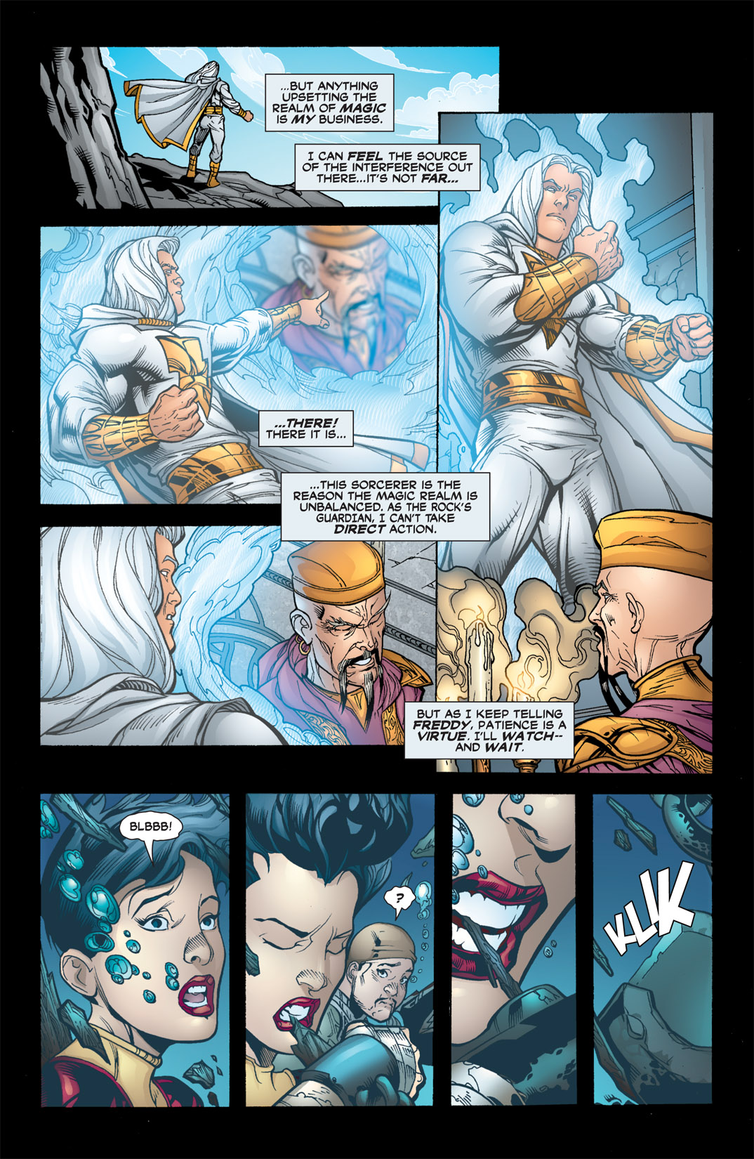 Read online Outsiders: Five of a Kind comic -  Issue # Issue Katana-Shazam - 14