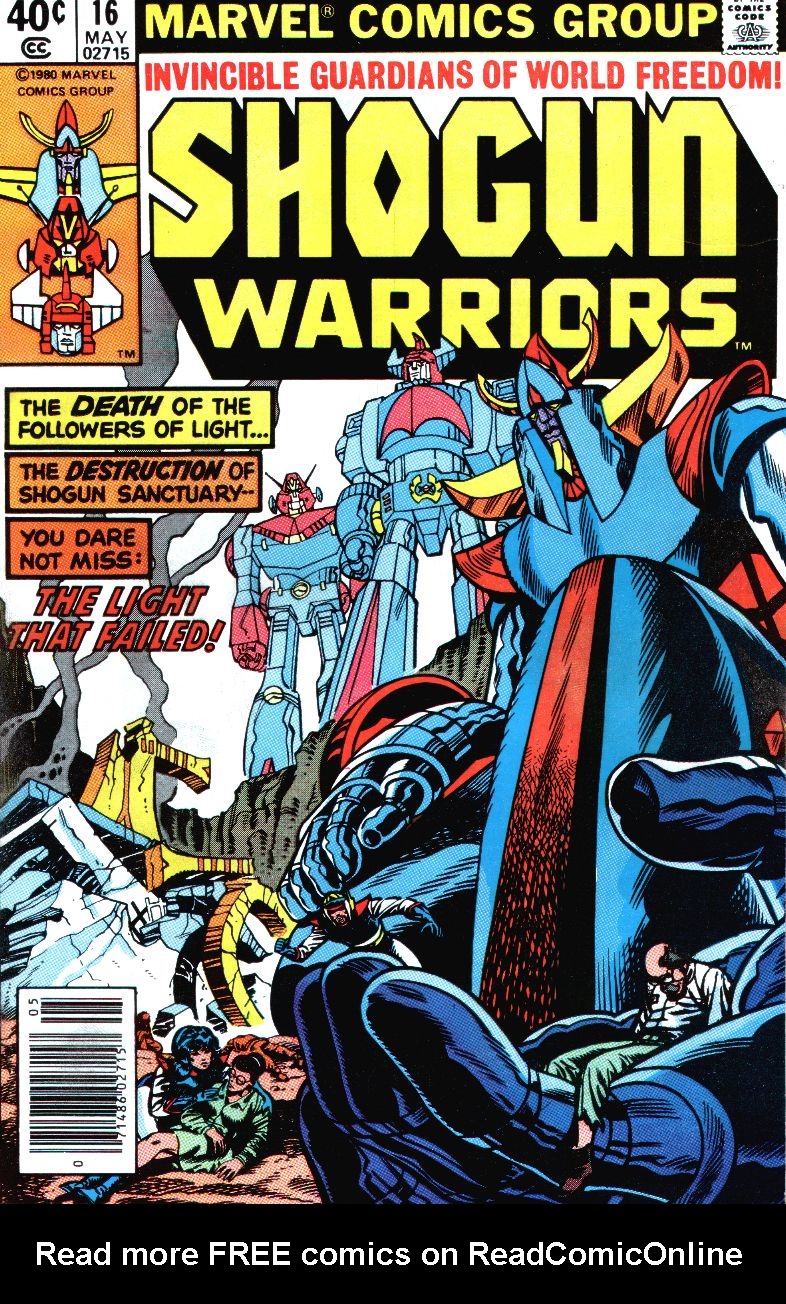 Read online Shogun Warriors comic -  Issue #16 - 1