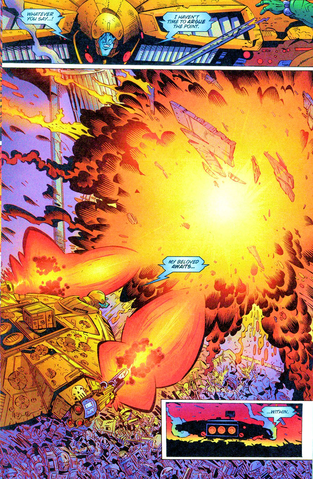 Read online Cybernary comic -  Issue #5 - 13