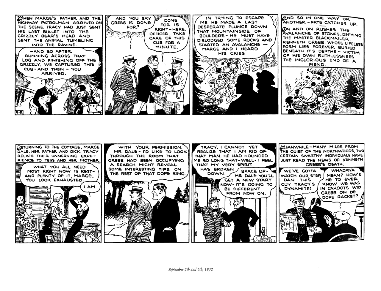 Read online The Complete Chester Gould's Dick Tracy comic -  Issue # TPB 1 (Part 1) - 180