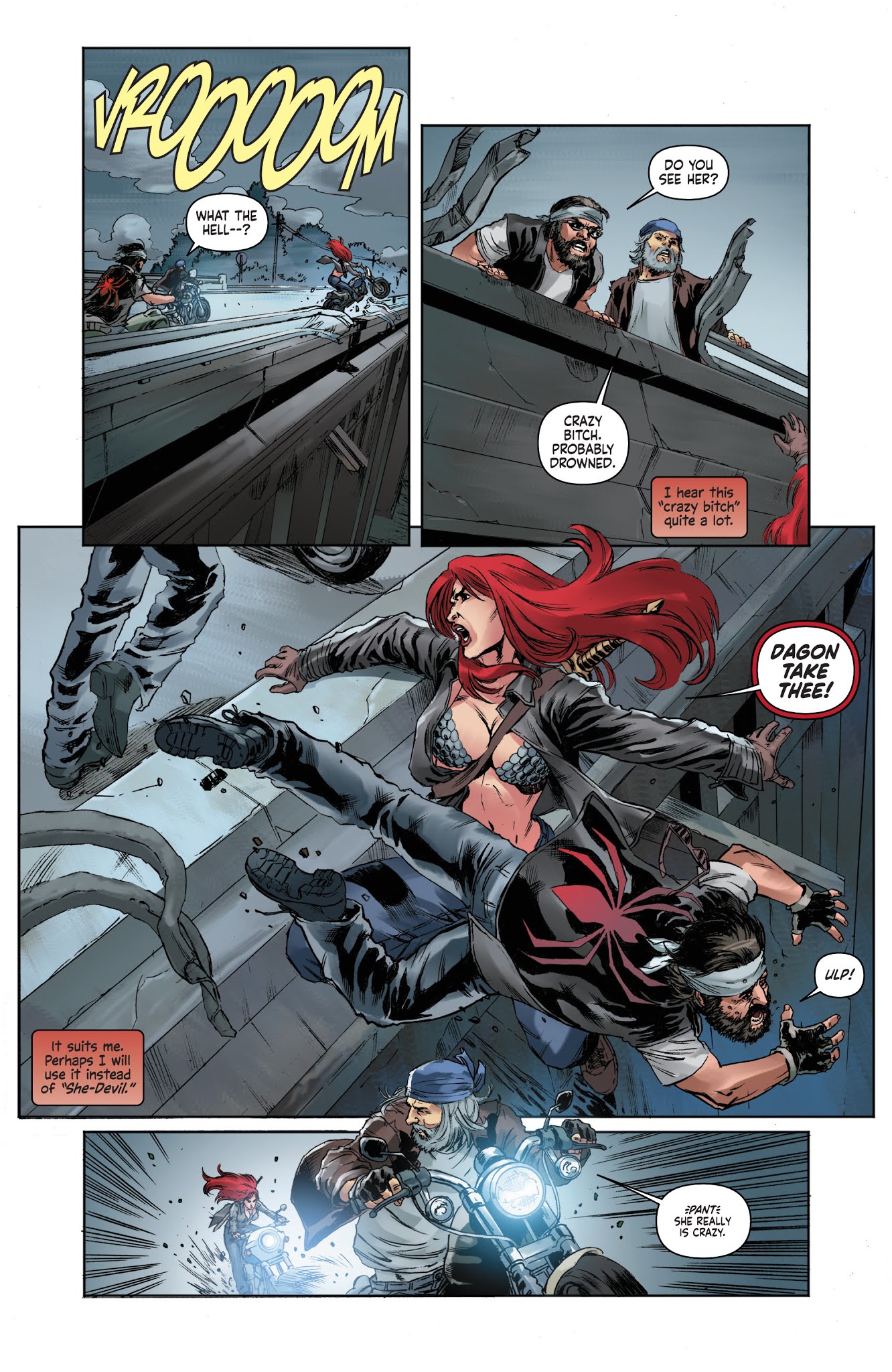 Read online Red Sonja Vol. 4 comic -  Issue # _TPB 2 (Part 1) - 23