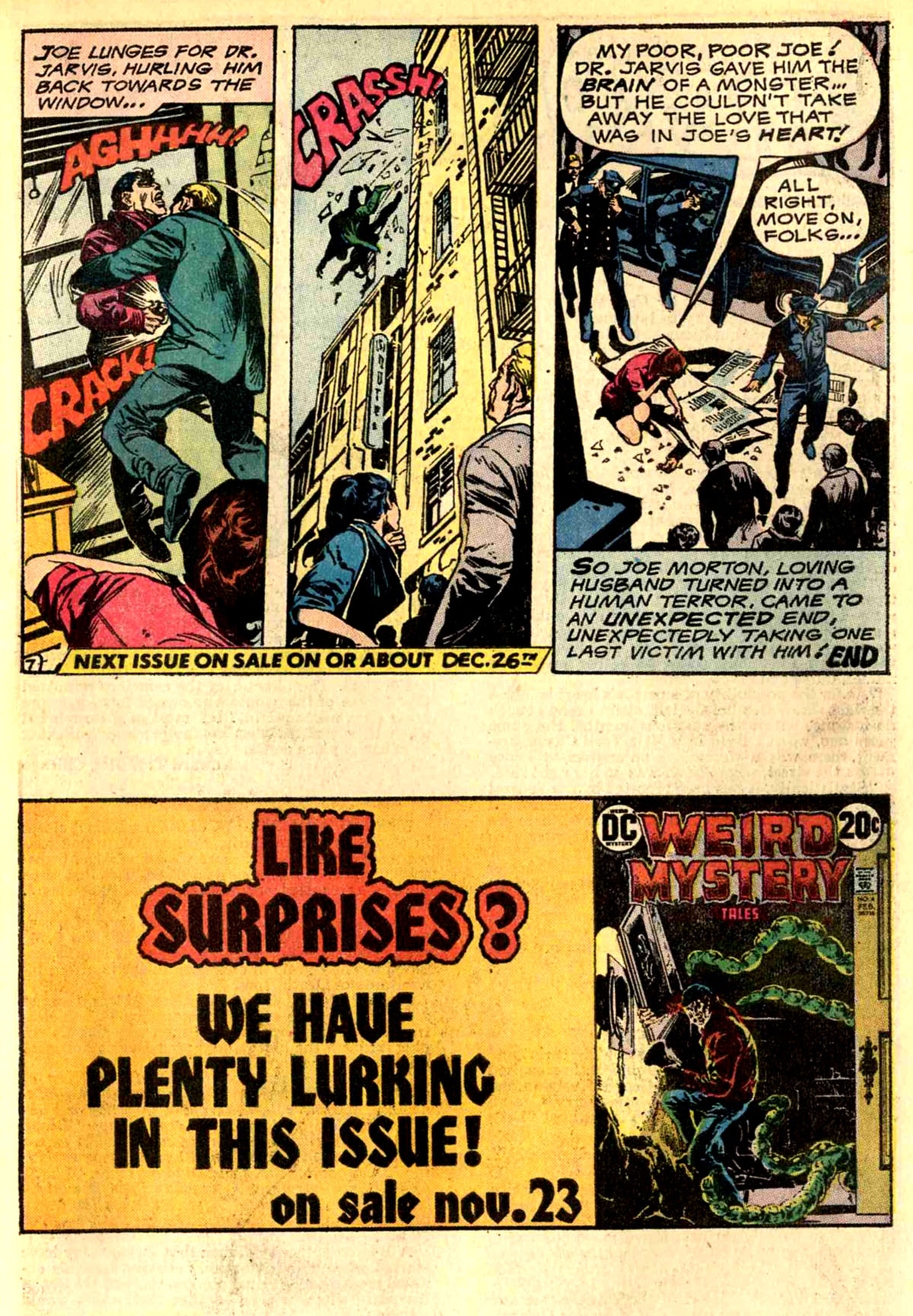 Read online Tales of the Unexpected comic -  Issue #143 - 31