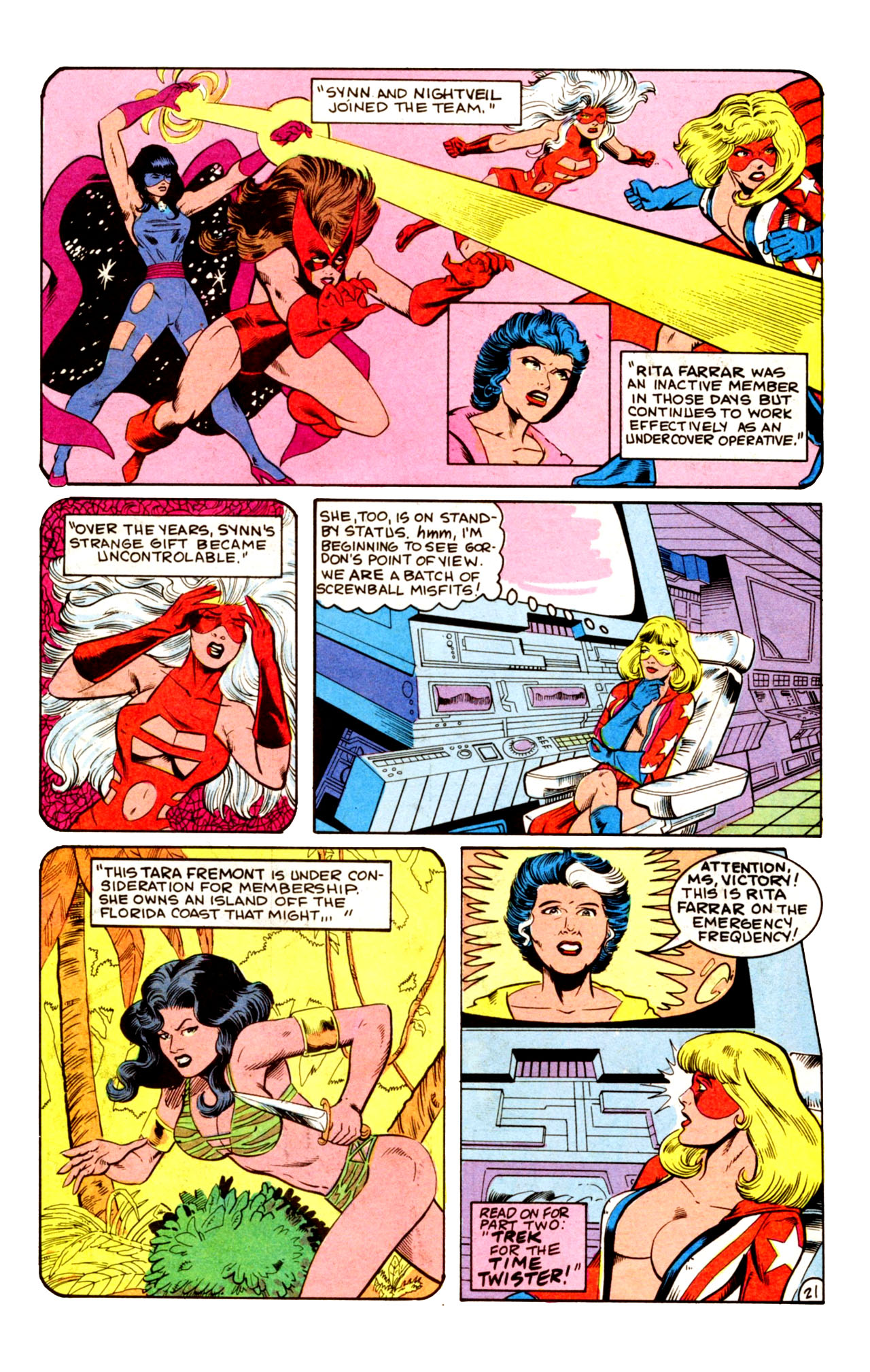 Read online Untold Origin of FemForce comic -  Issue # Full - 23