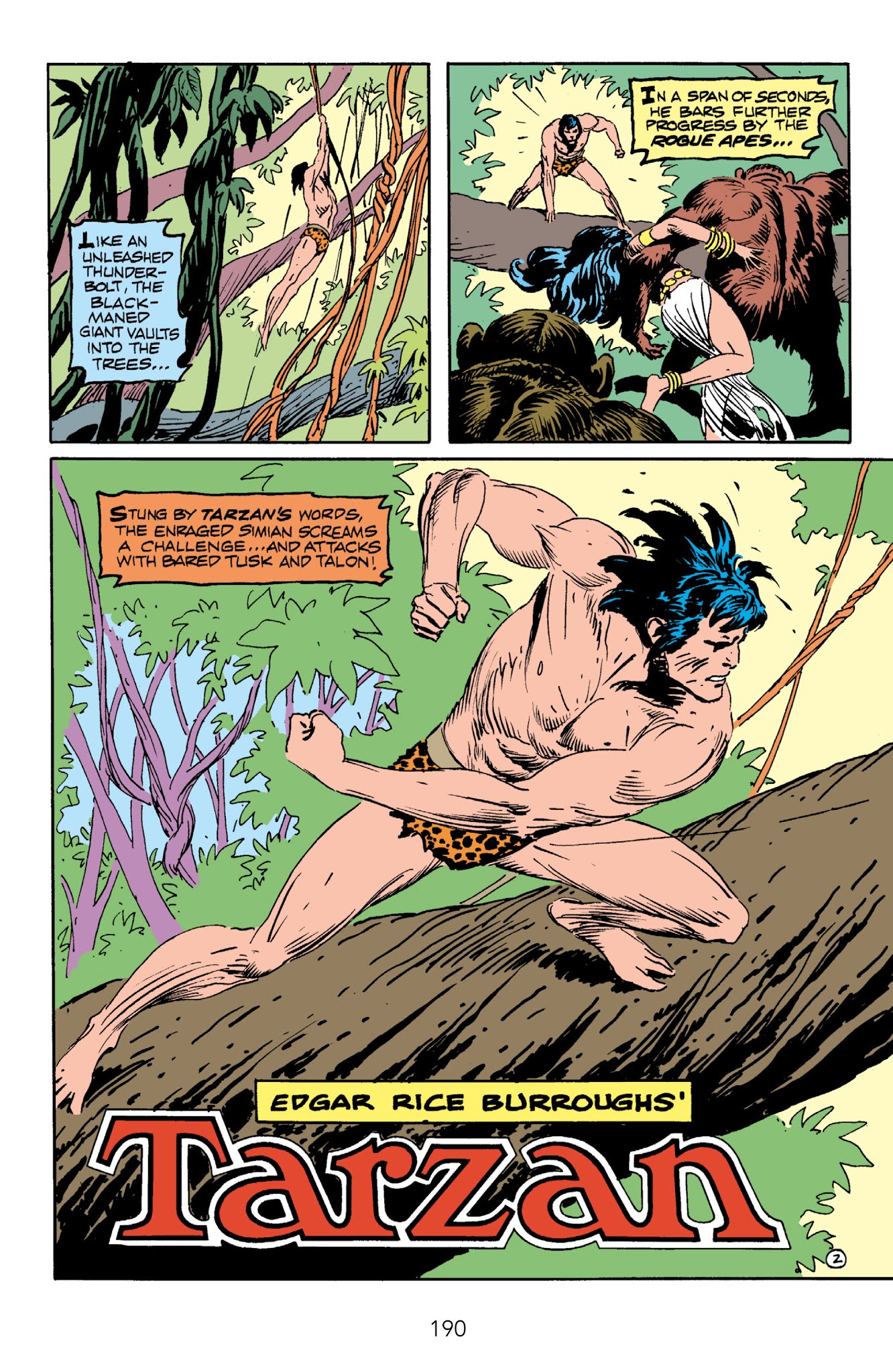 Read online Edgar Rice Burroughs' Tarzan The Joe Kubert Years comic -  Issue # TPB 2 (Part 2) - 83
