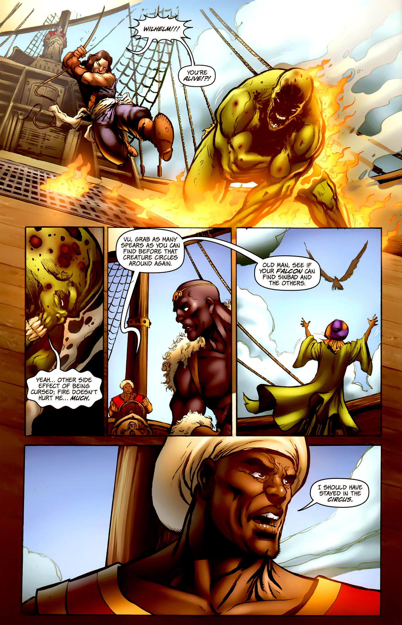 Read online 1001 Arabian Nights: The Adventures of Sinbad comic -  Issue #3 - 7