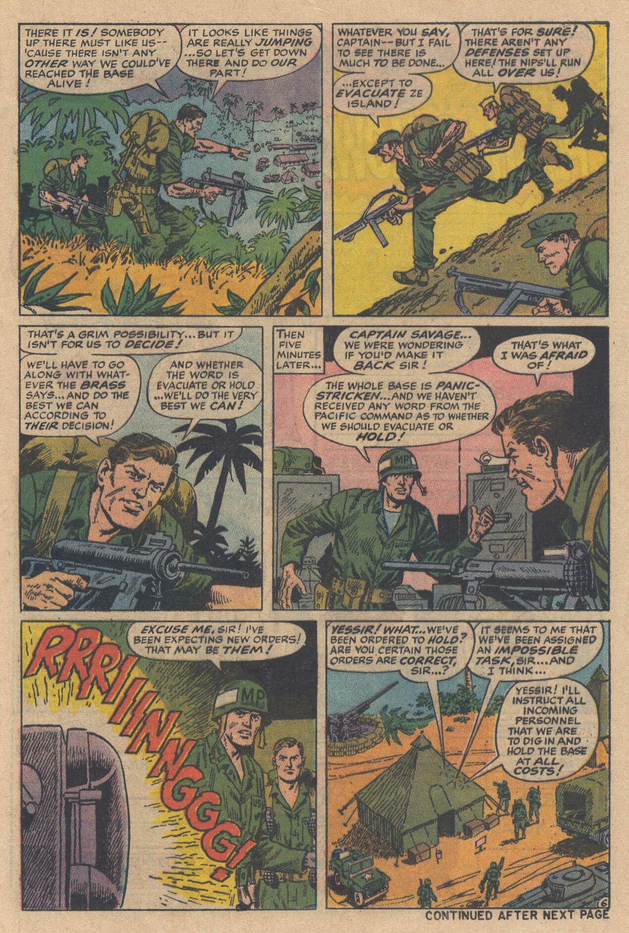 Captain Savage and his Leatherneck Raiders Issue #10 #10 - English 11