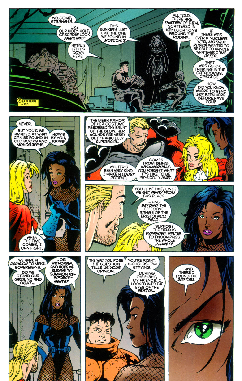 Read online Sovereign Seven comic -  Issue #35 - 18