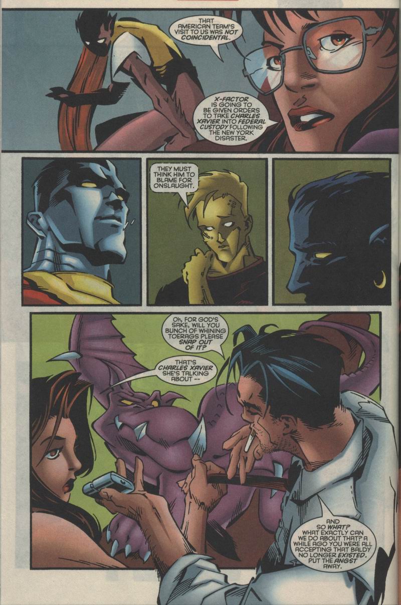 Read online Excalibur (1988) comic -  Issue #102 - 22