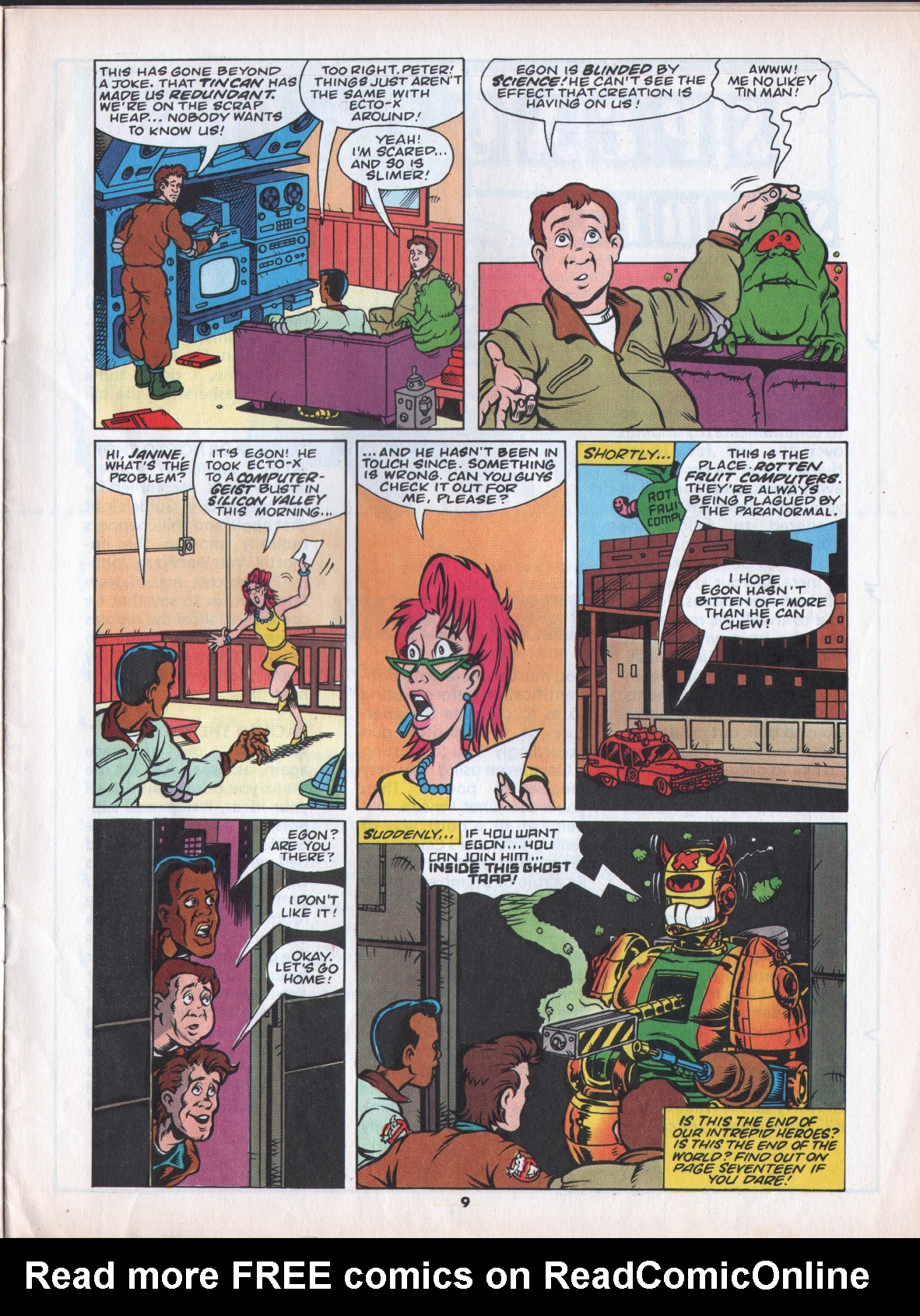 Read online The Real Ghostbusters comic -  Issue #50 - 9