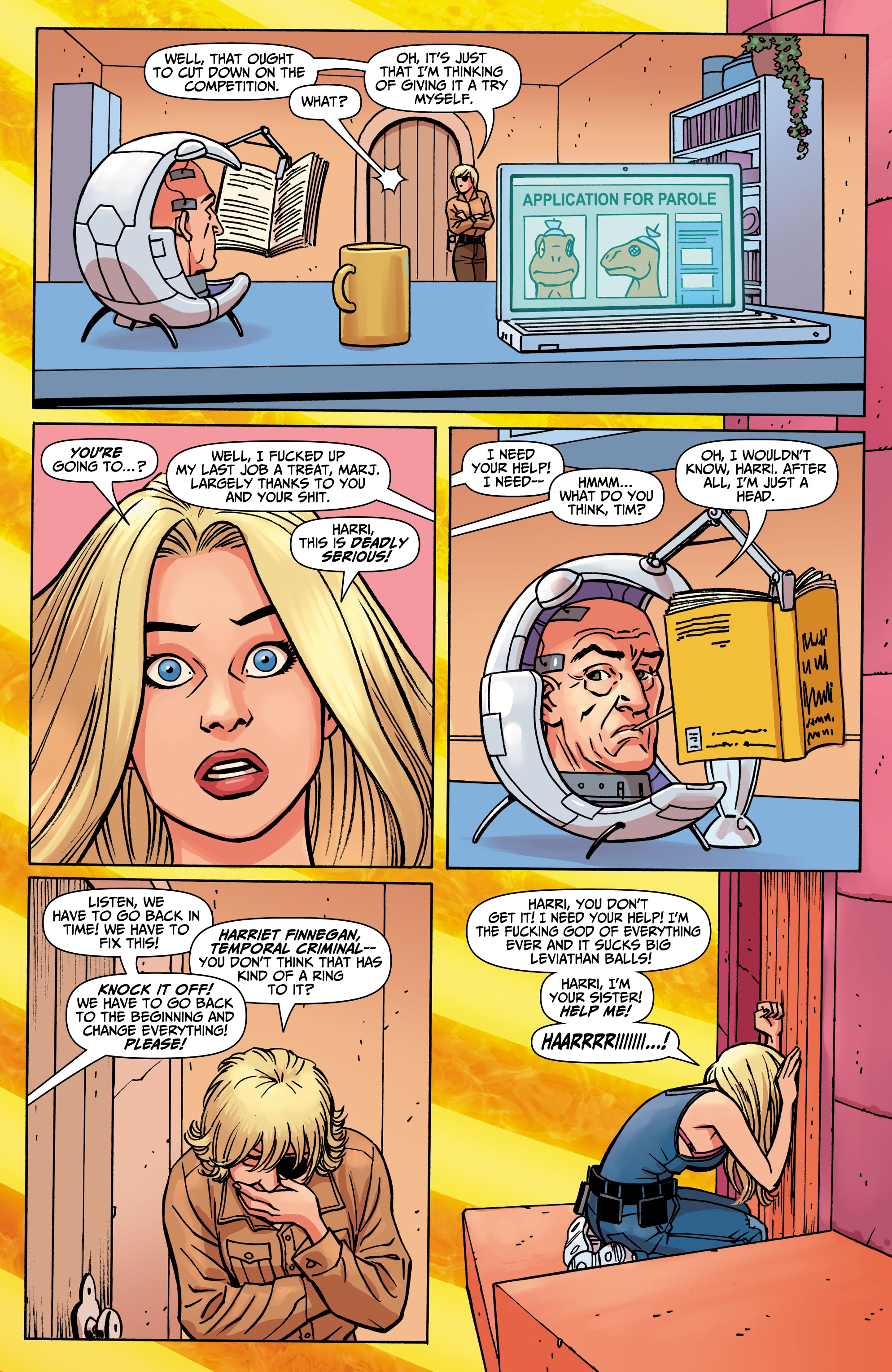 Read online Marjorie Finnegan, Temporal Criminal comic -  Issue #8 - 22
