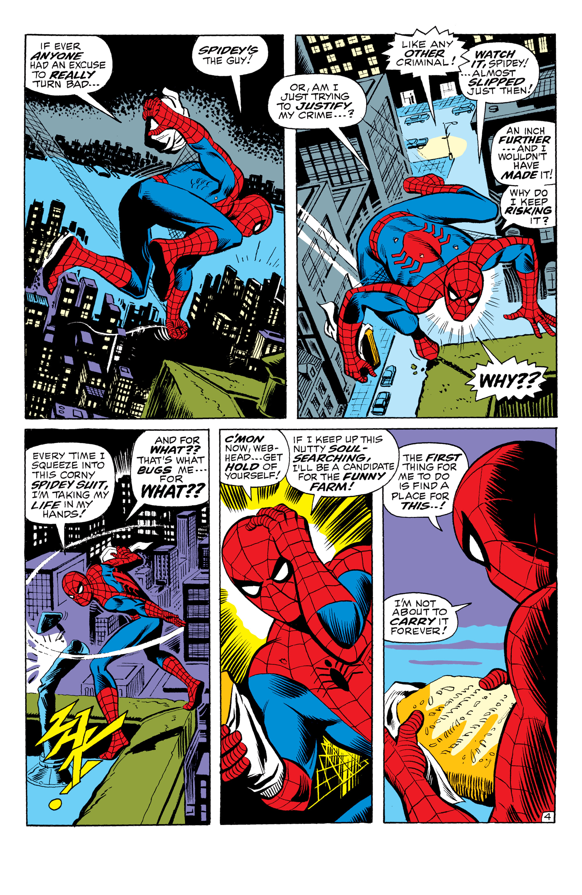 Read online Amazing Spider-Man Epic Collection comic -  Issue # The Secret of the Petrified Tablet (Part 1) - 100