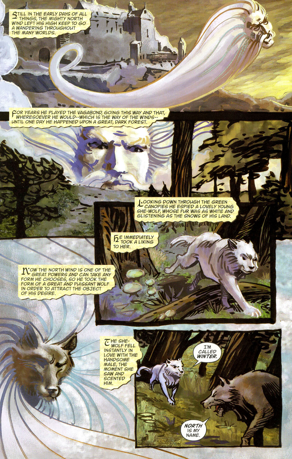 Read online Fables: 1001 Nights of Snowfall comic -  Issue # Full - 73