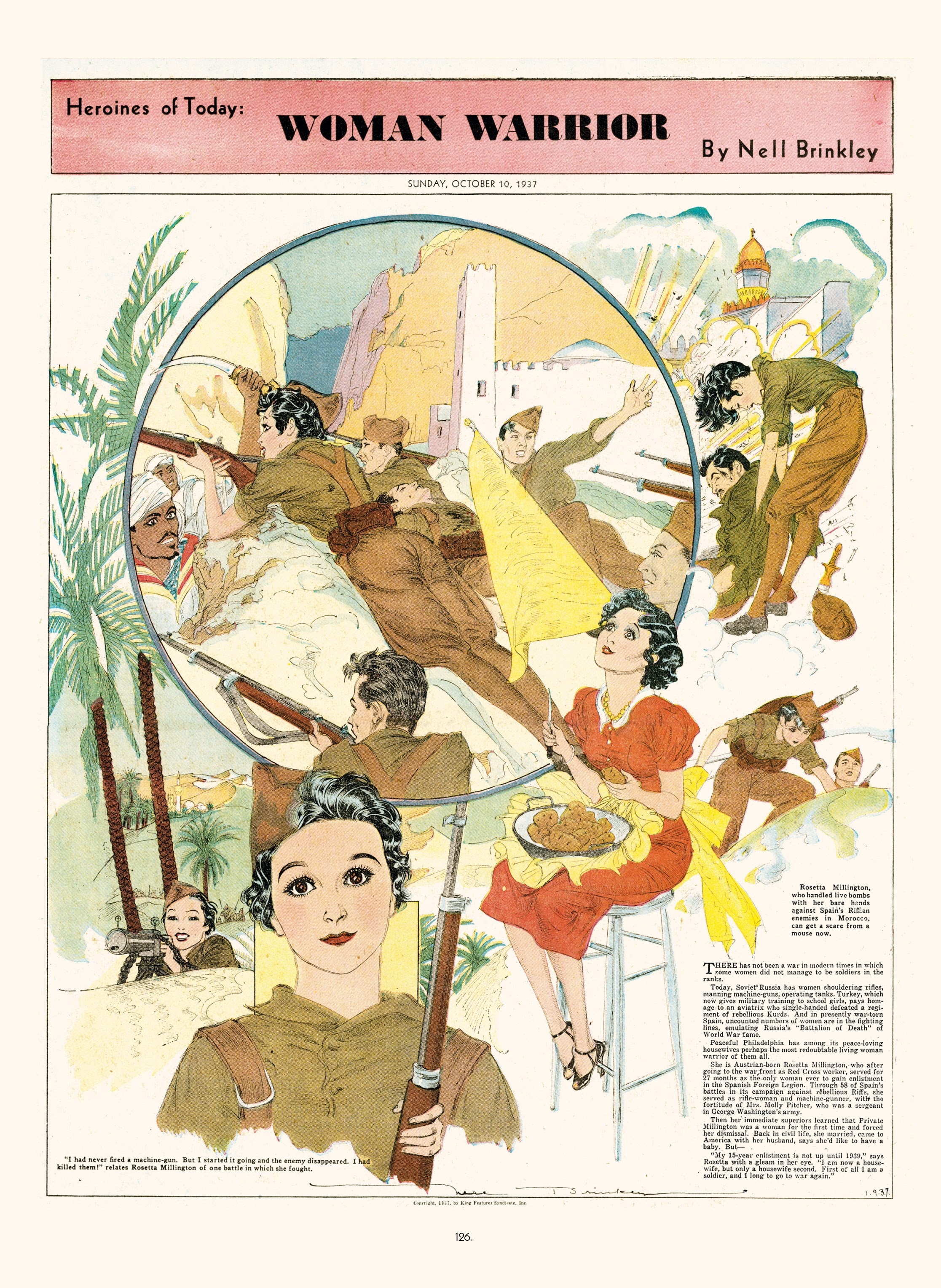 Read online The Brinkley Girls: The Best of Nell Brinkley's Cartoons comic -  Issue # TPB - 126
