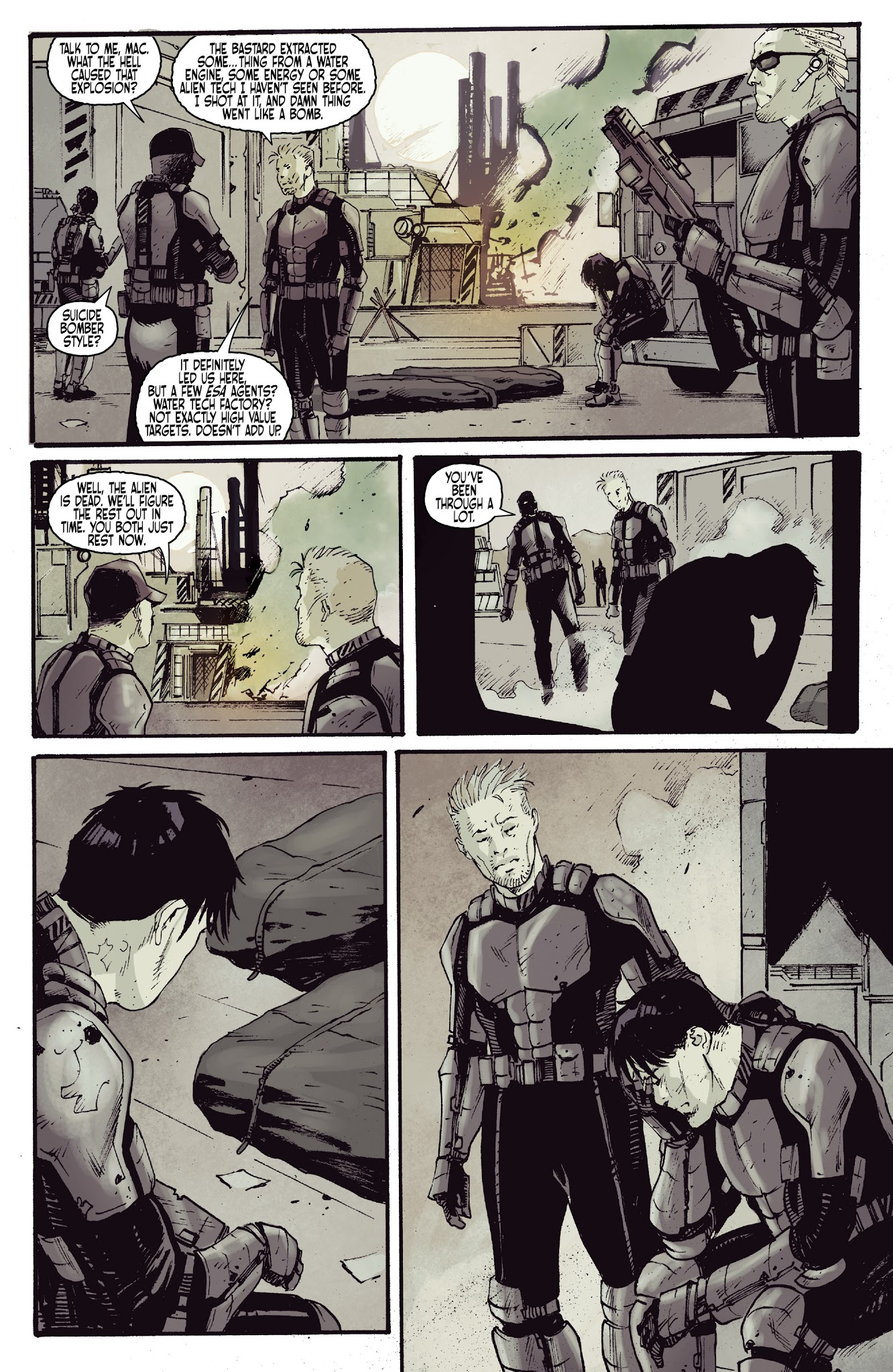 Read online Port of Earth comic -  Issue #4 - 19