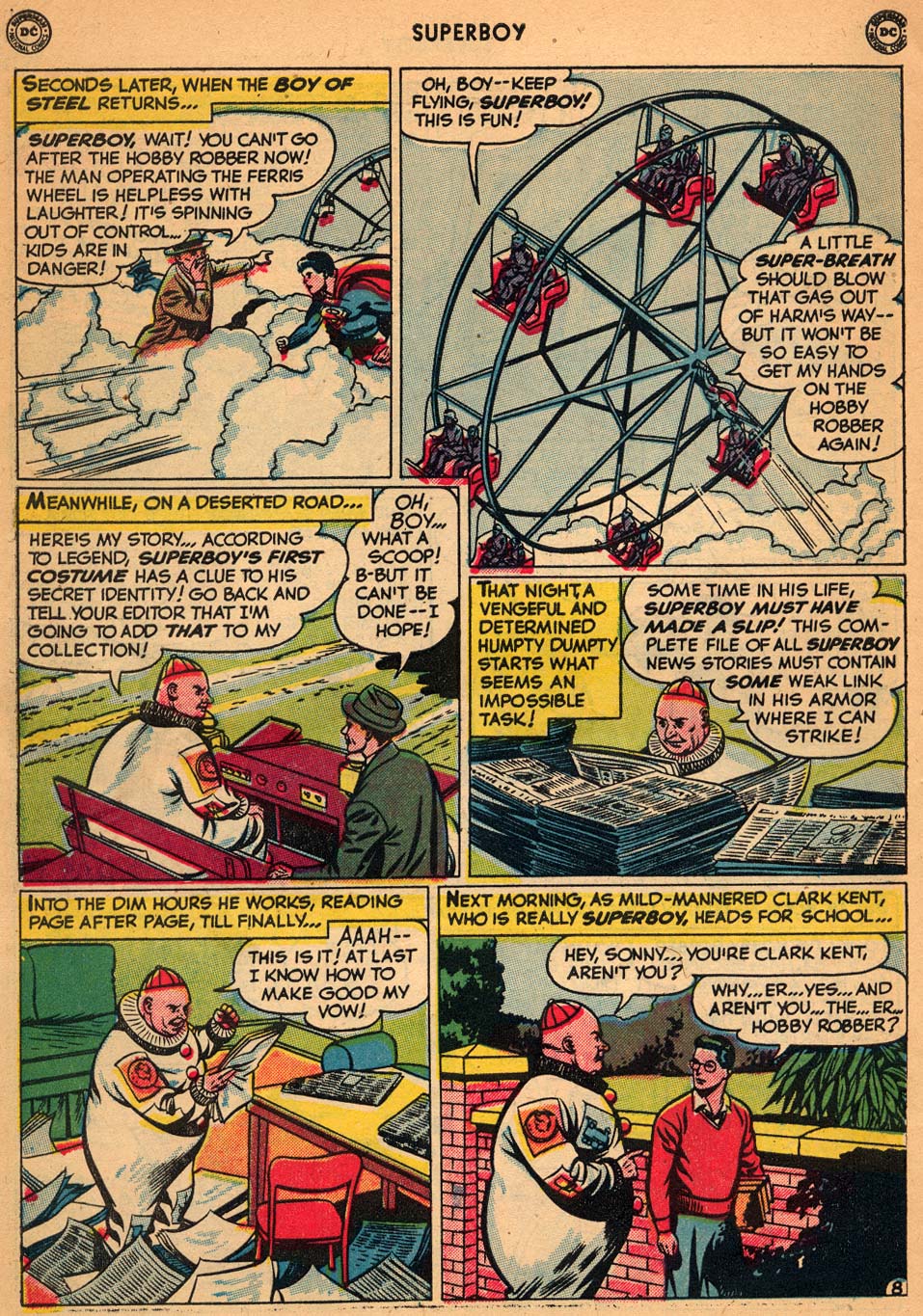 Read online Superboy (1949) comic -  Issue #11 - 37