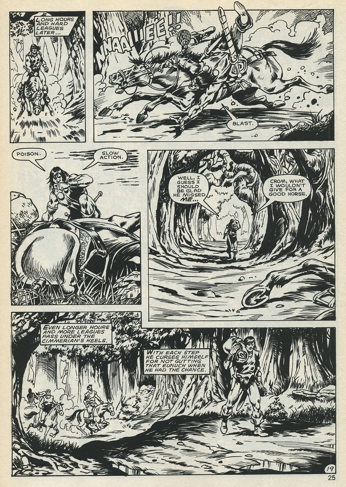 Read online The Savage Sword Of Conan comic -  Issue #128 - 24