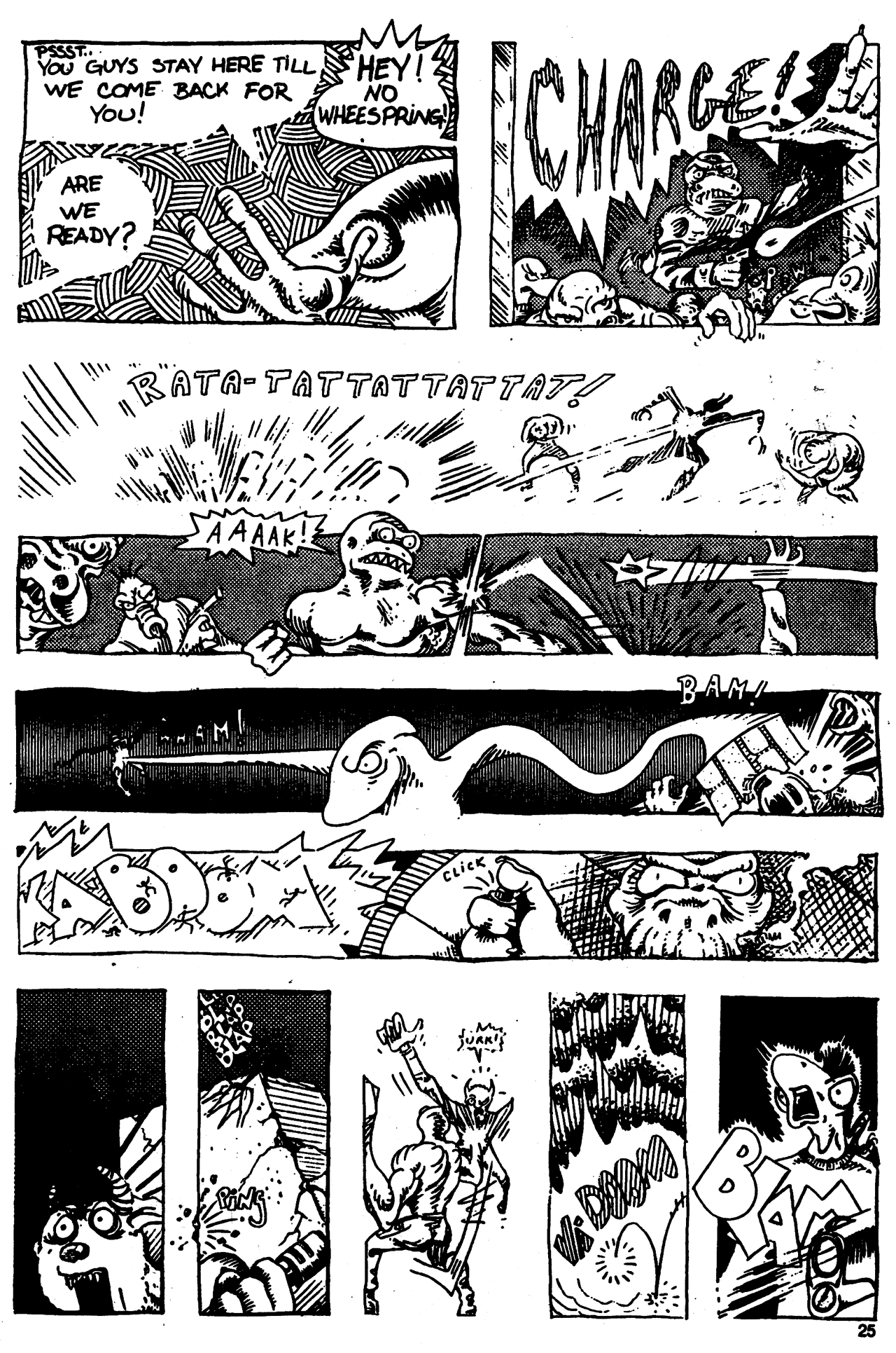 Read online Cold-Blooded Chameleon Commandos comic -  Issue #1 - 26