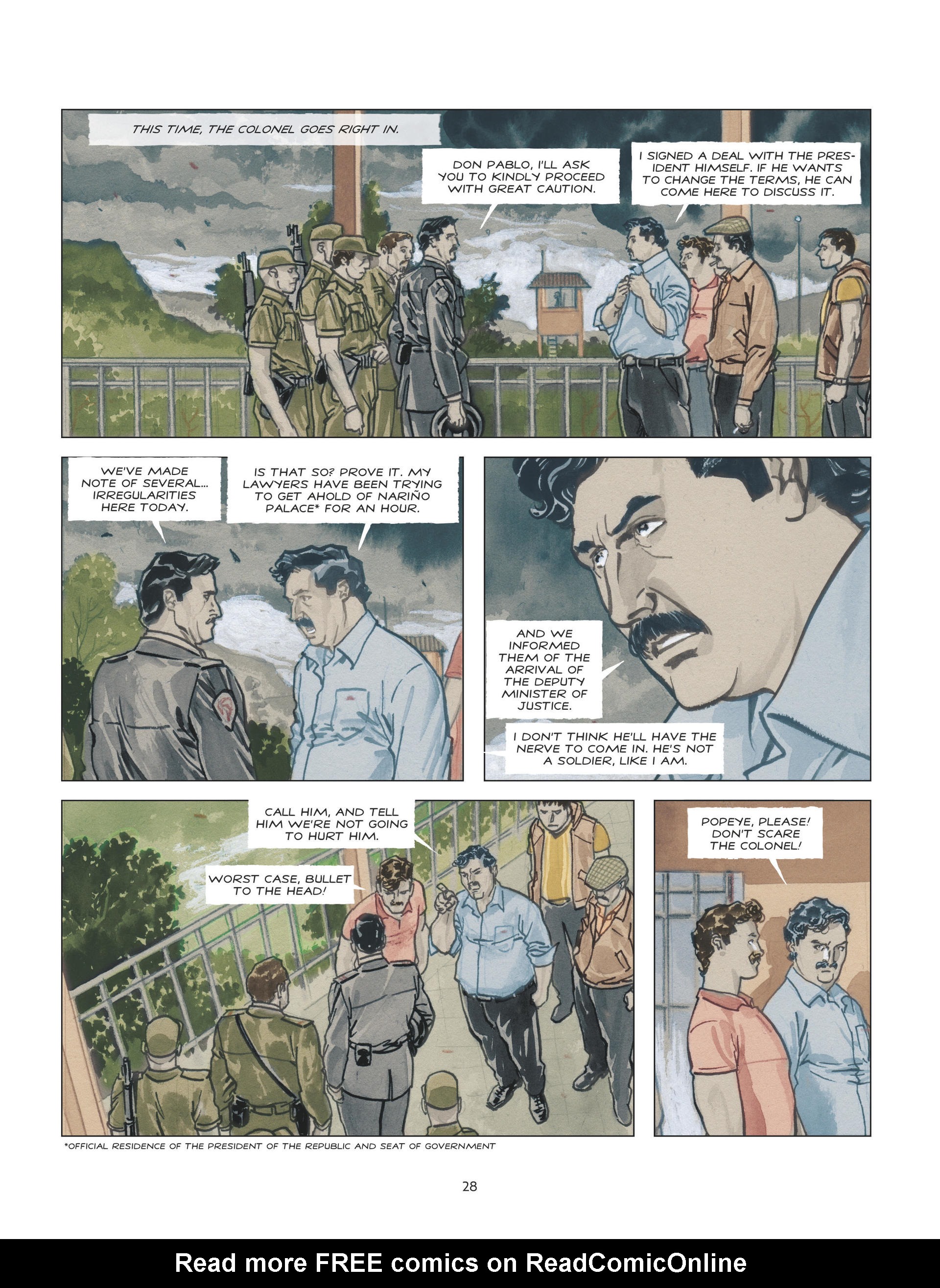 Read online Escobar - El Patrón comic -  Issue #2 - 26