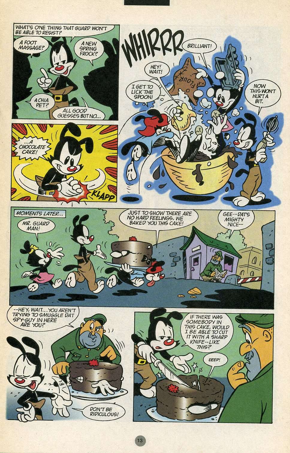 Read online Animaniacs comic -  Issue #14 - 15