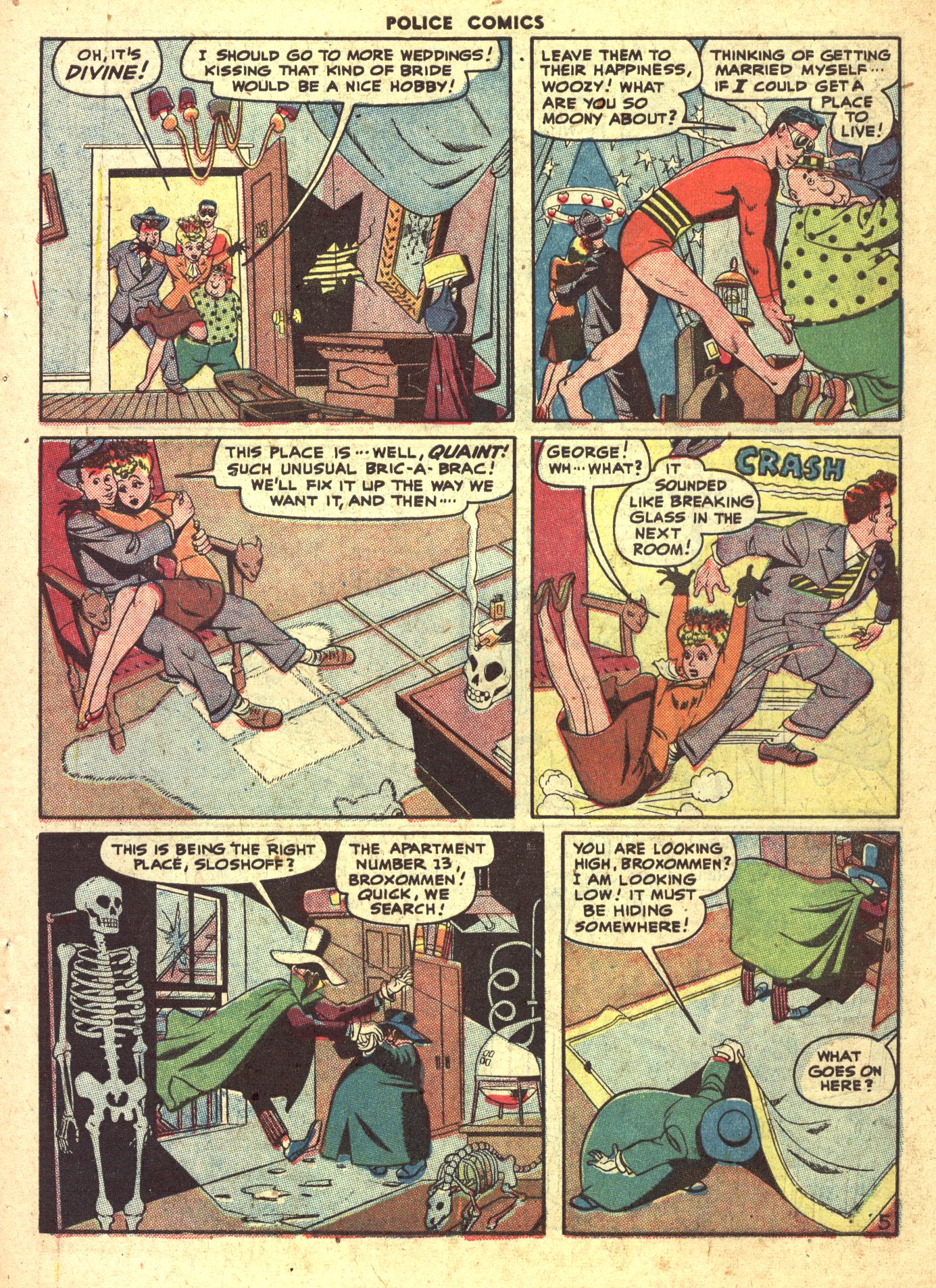 Read online Police Comics comic -  Issue #65 - 7