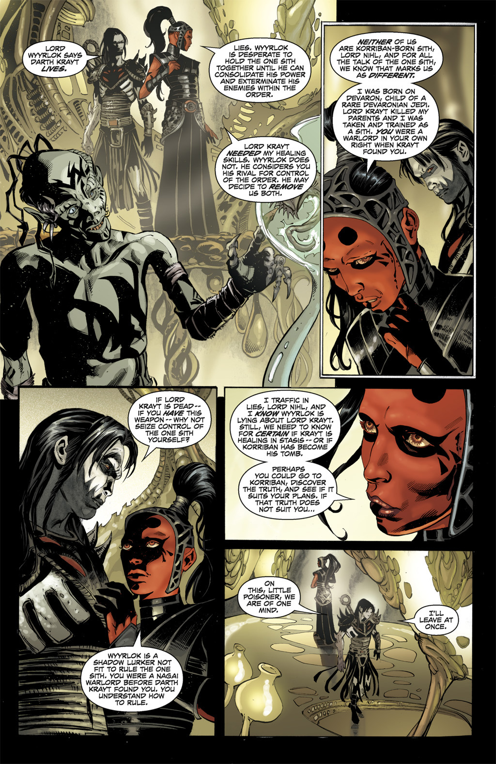 Read online Star Wars: Legacy (2006) comic -  Issue #45 - 5