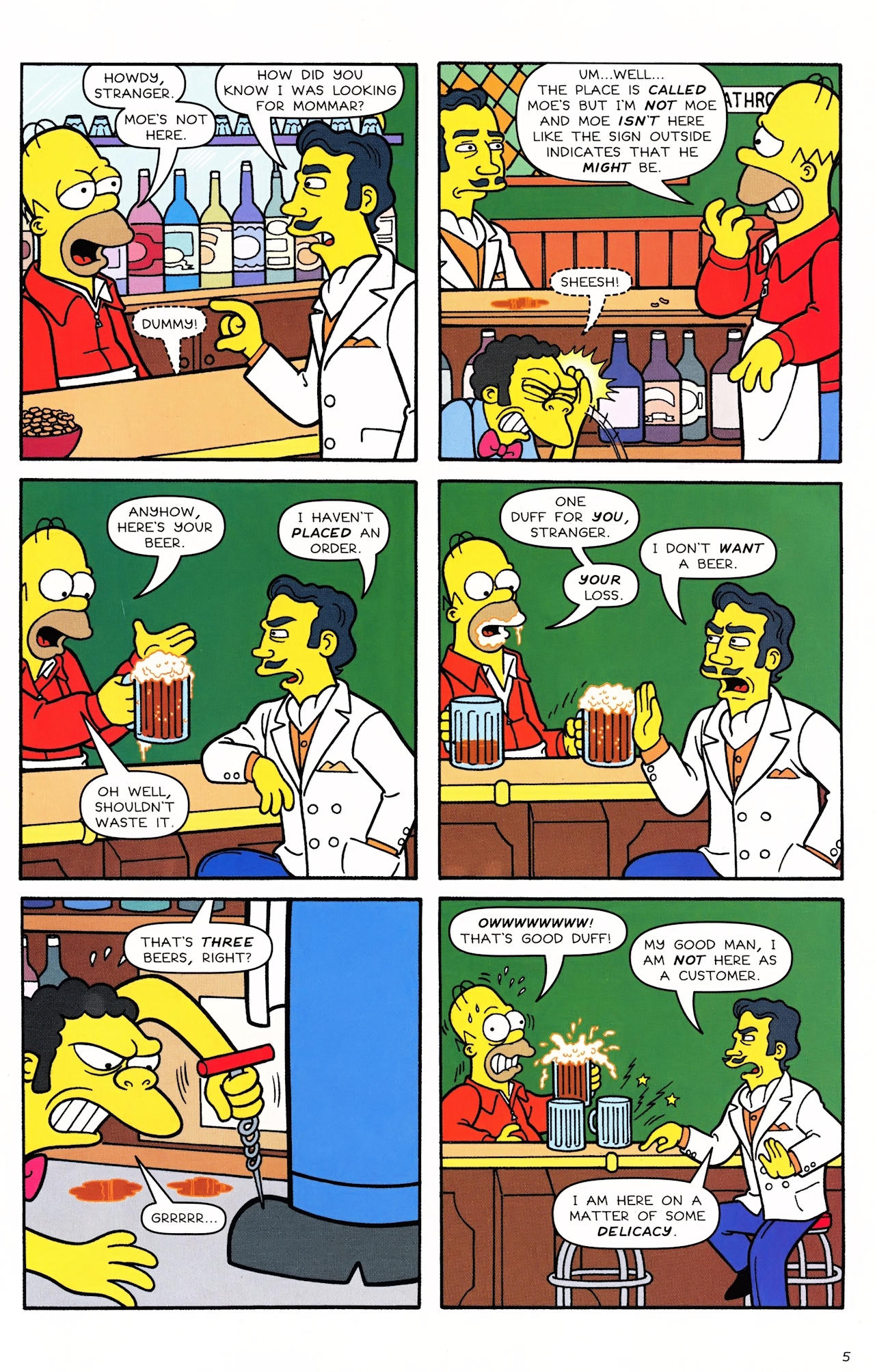 Read online Simpsons Comics comic -  Issue #151 - 6