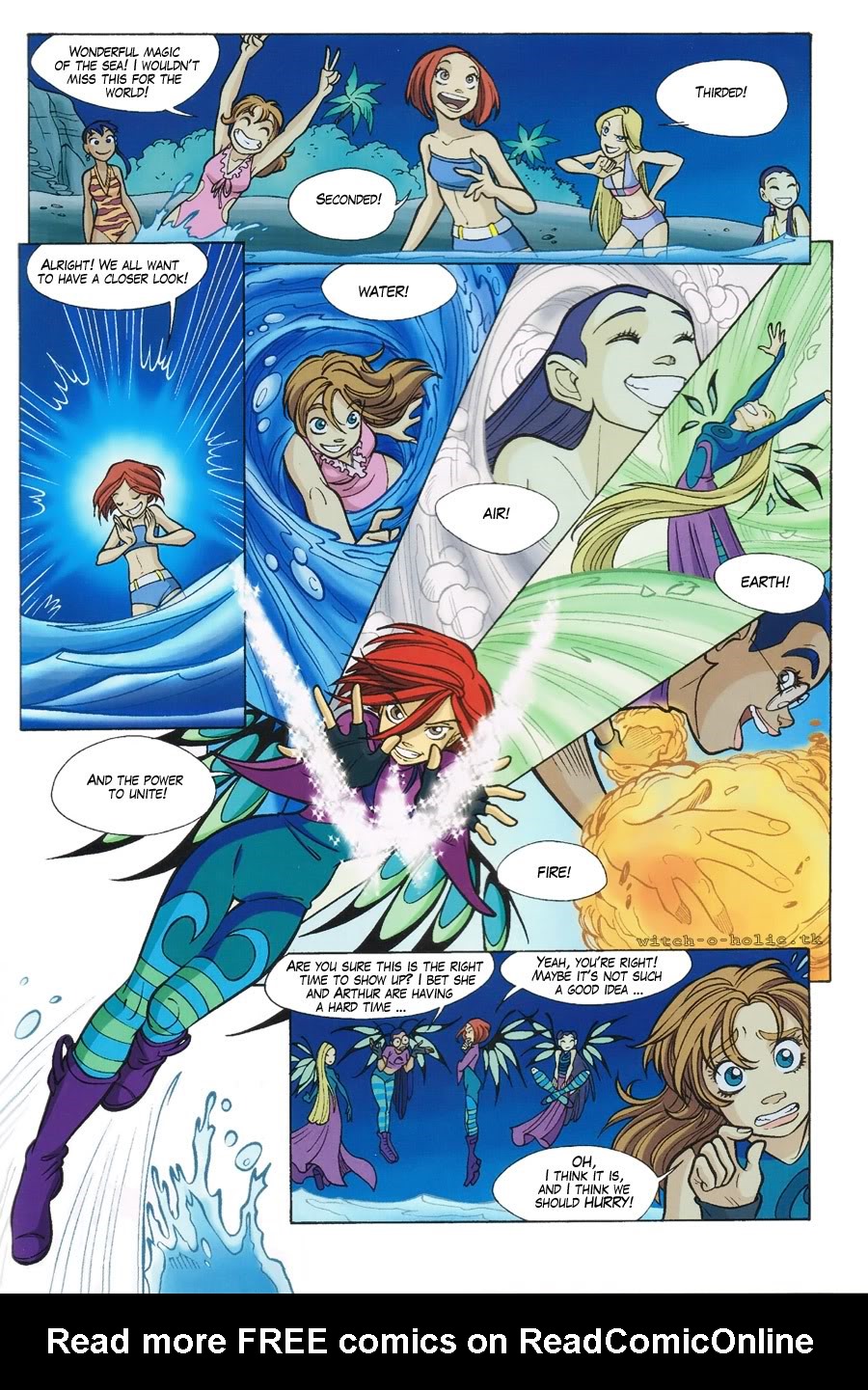 Read online W.i.t.c.h. comic -  Issue #113 - 31