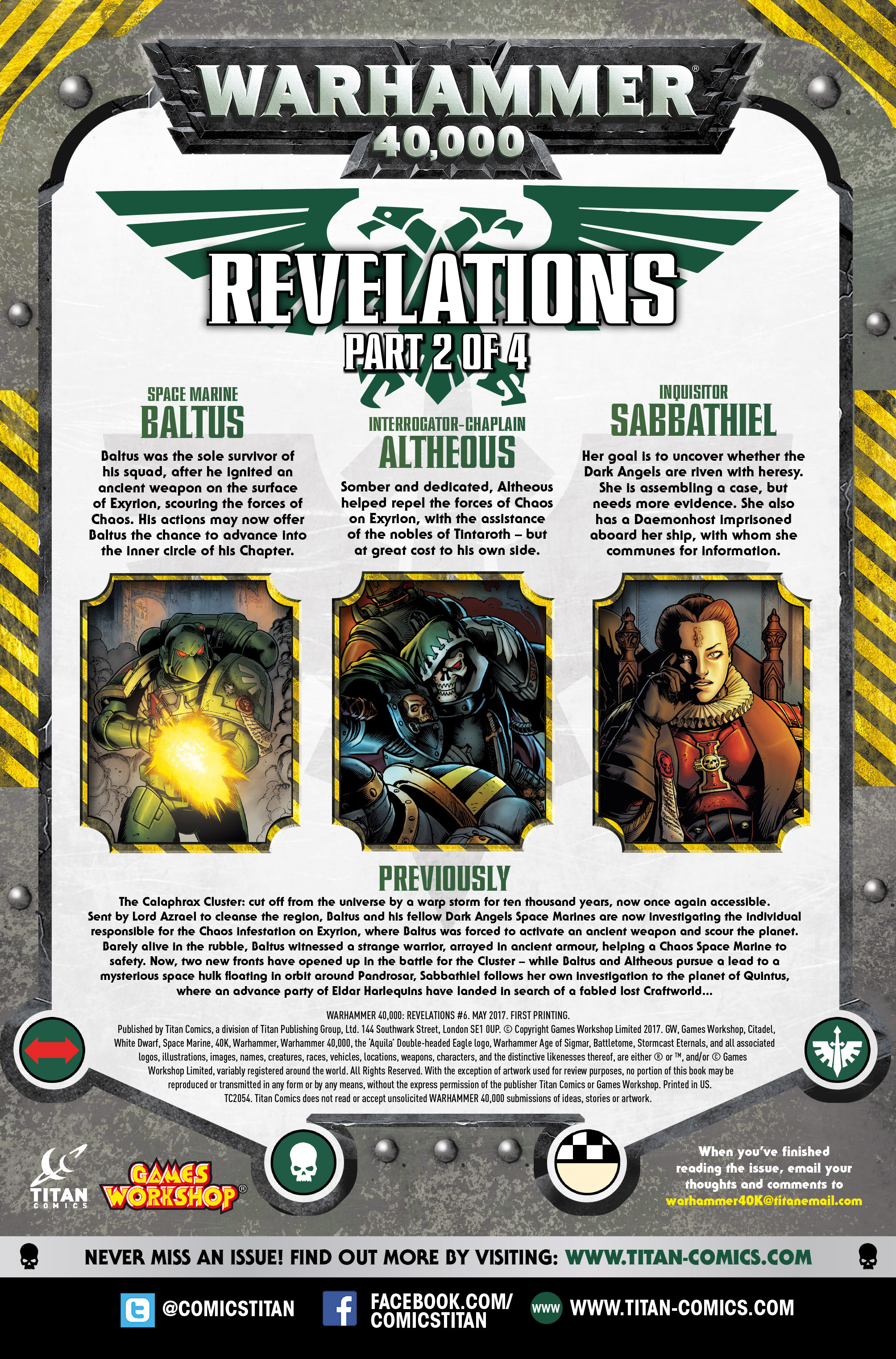 Read online Warhammer 40,000: Will of Iron comic -  Issue #6 - 4