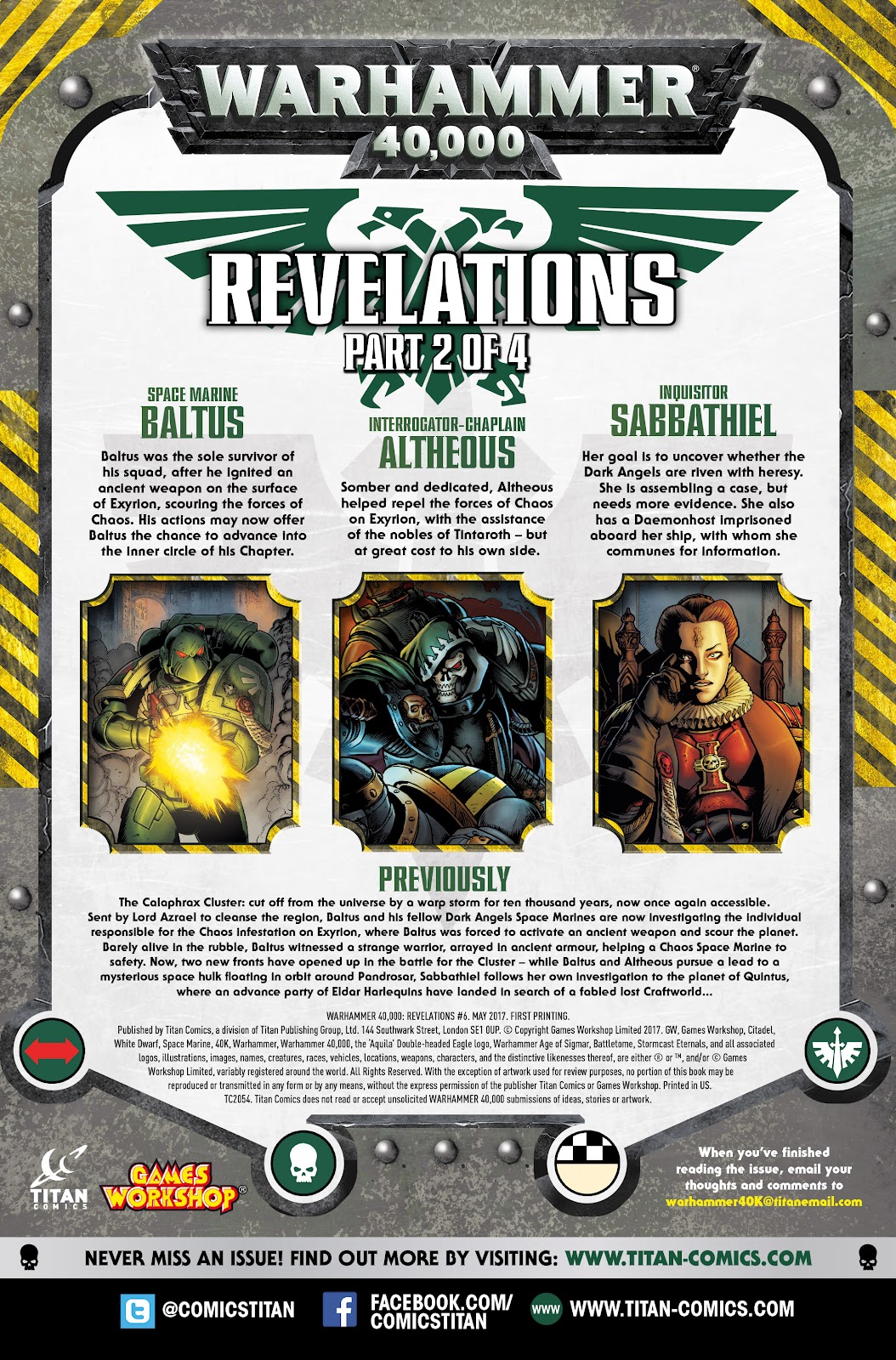 Warhammer 40,000: Will of Iron issue 6 - Page 4