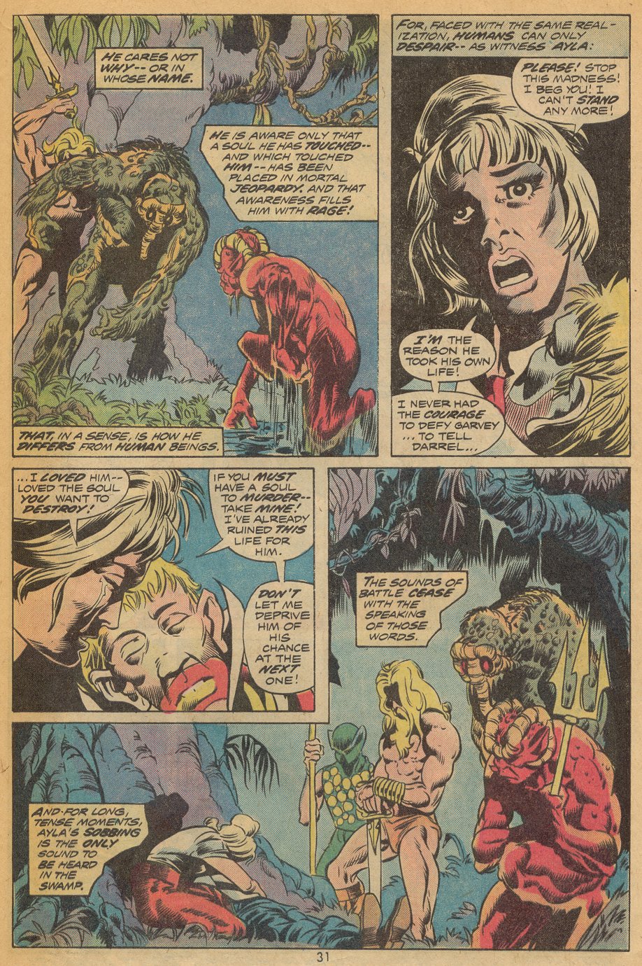 Read online Man-Thing (1974) comic -  Issue #6 - 21