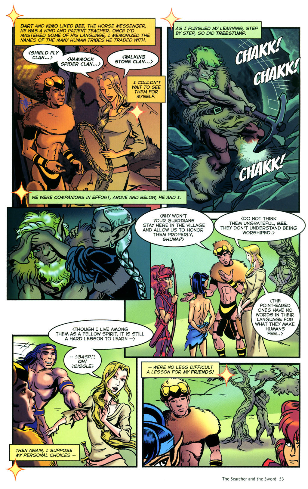 Read online Elfquest: The Searcher and the Sword comic -  Issue # TPB - 54
