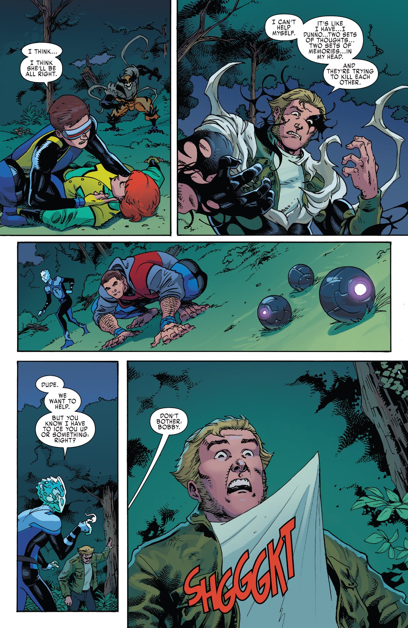 Read online X-Men: Blue comic -  Issue #29 - 20