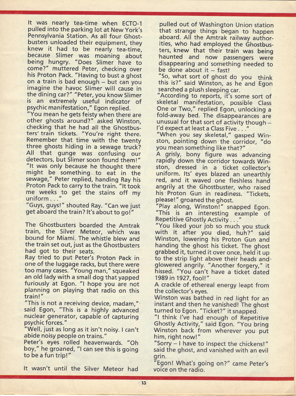 Read online The Real Ghostbusters comic -  Issue #47 - 13