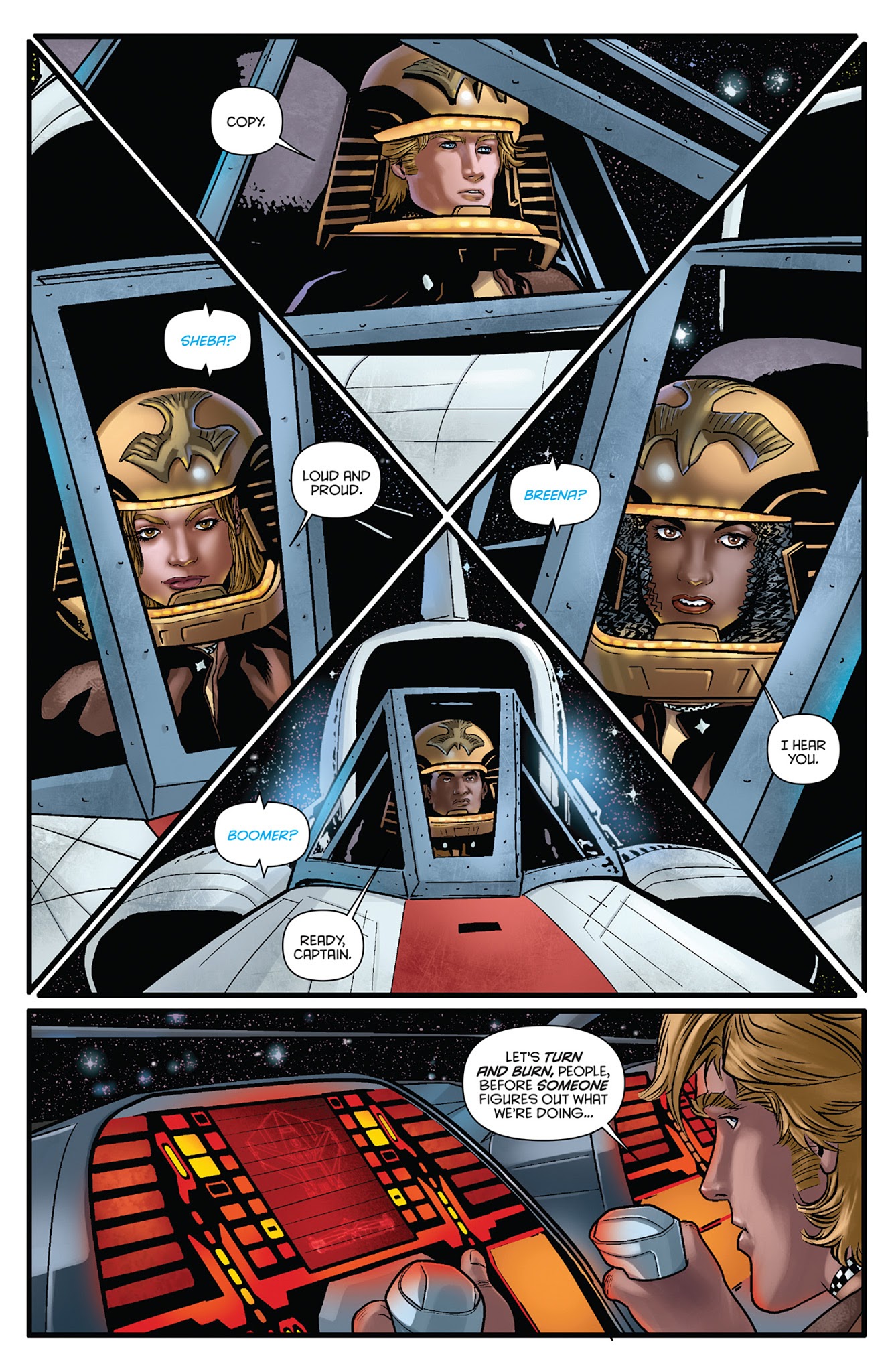 Read online Classic Battlestar Galactica: The Death of Apollo comic -  Issue #3 - 15