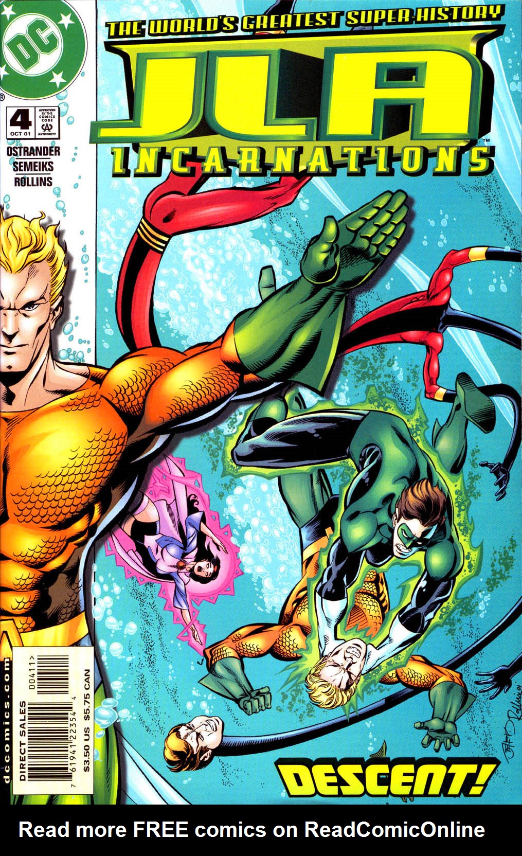 Read online JLA: Incarnations comic -  Issue #4 - 1