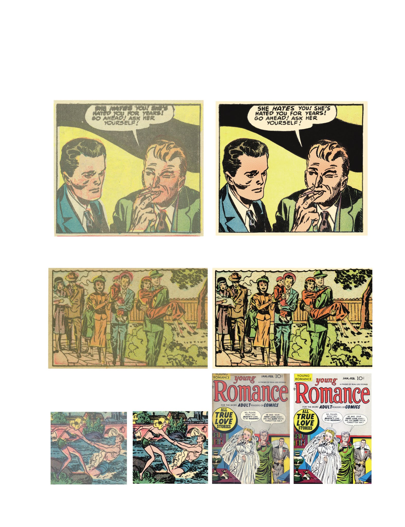 Read online Young Romance: The Best of Simon & Kirby’s Romance Comics comic -  Issue # TPB 1 - 87