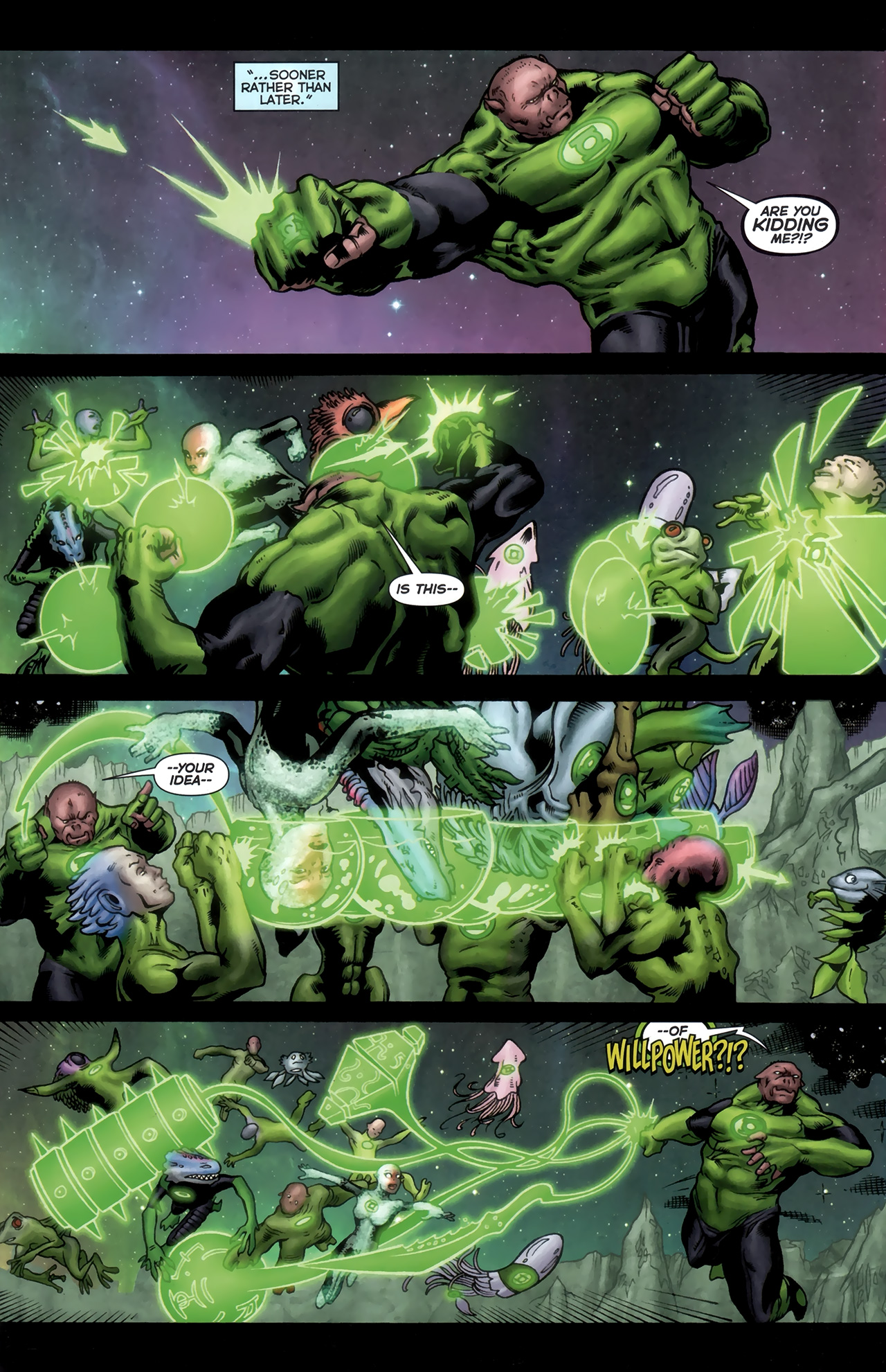 Read online Green Lantern Movie Prequel: Kilowog comic -  Issue # Full - 11