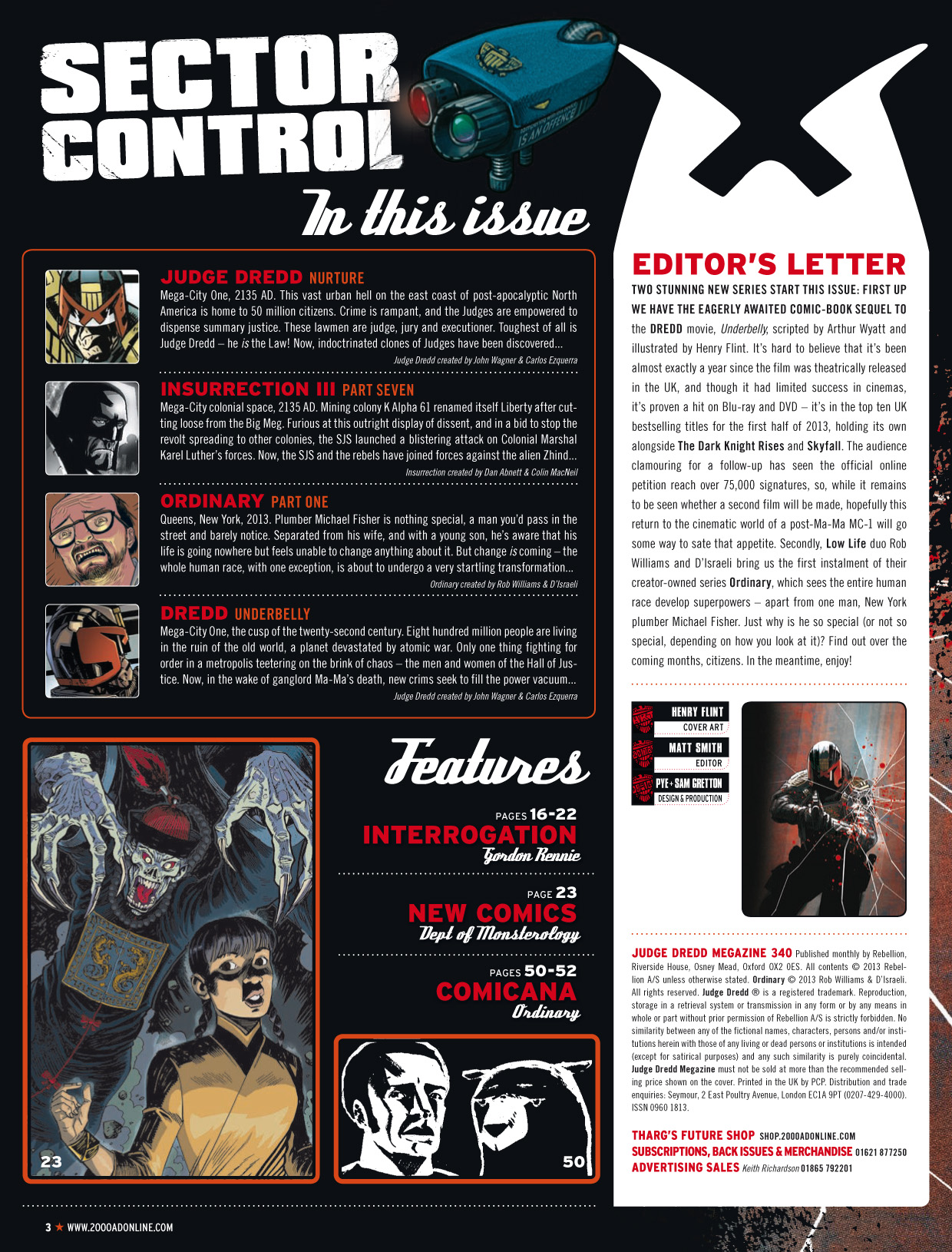 Read online Judge Dredd Megazine (Vol. 5) comic -  Issue #340 - 3