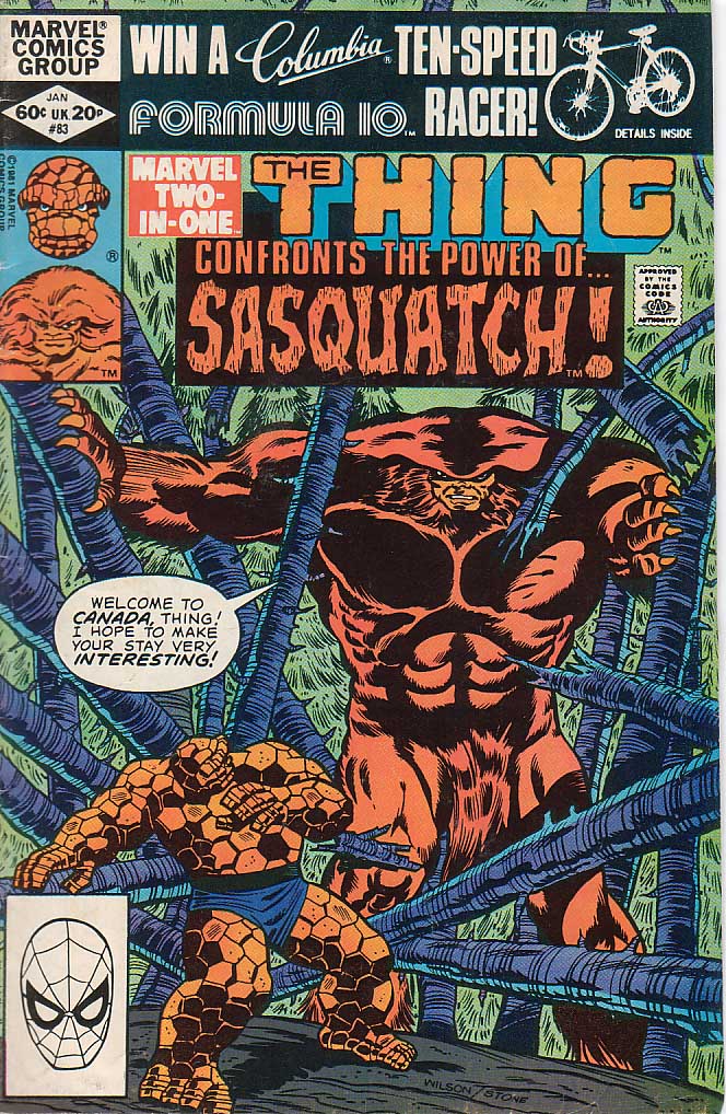 Marvel Two-In-One (1974) issue 83 - Page 1