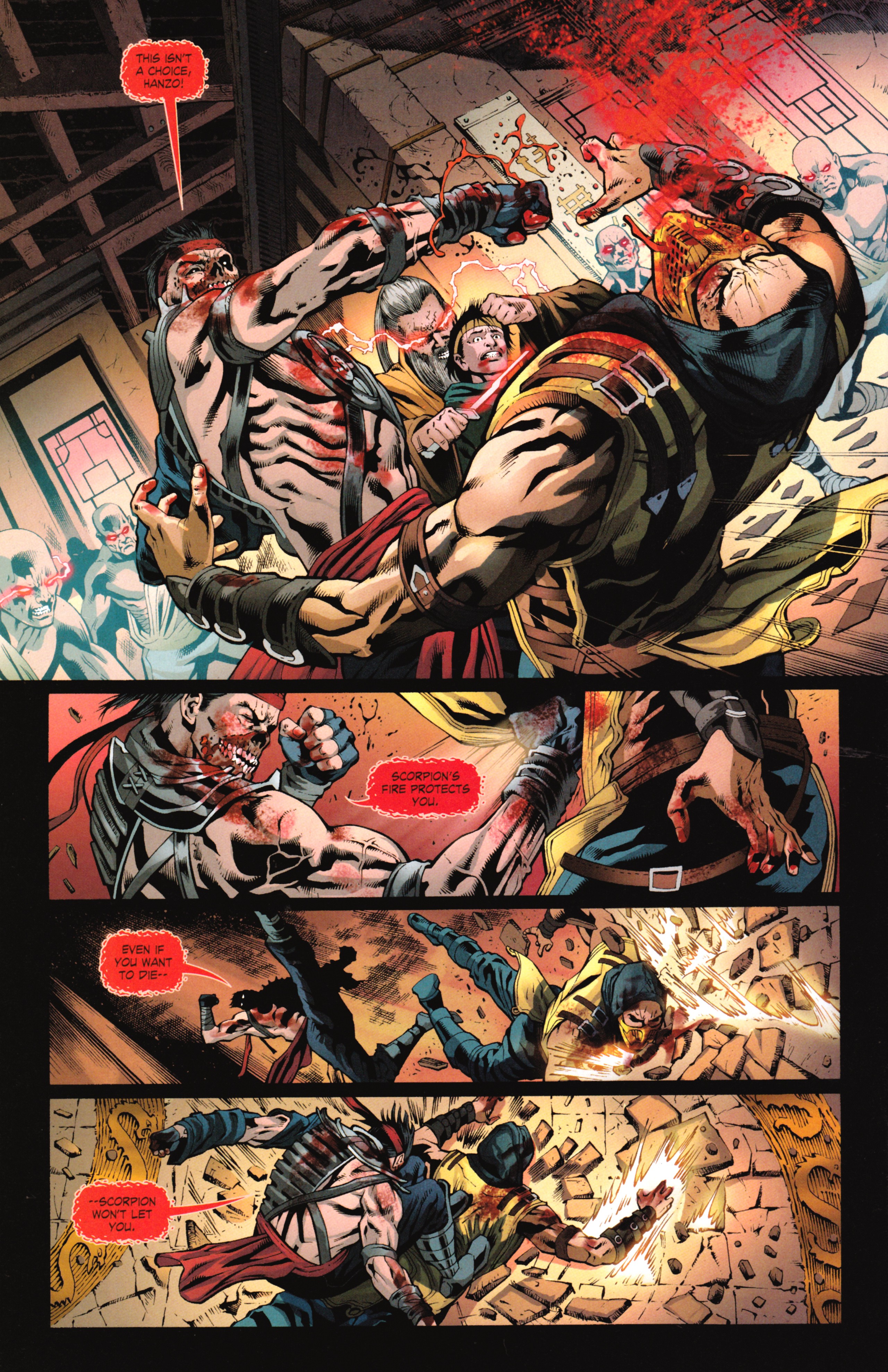 Read online Mortal Kombat X [II] comic -  Issue #8 - 30