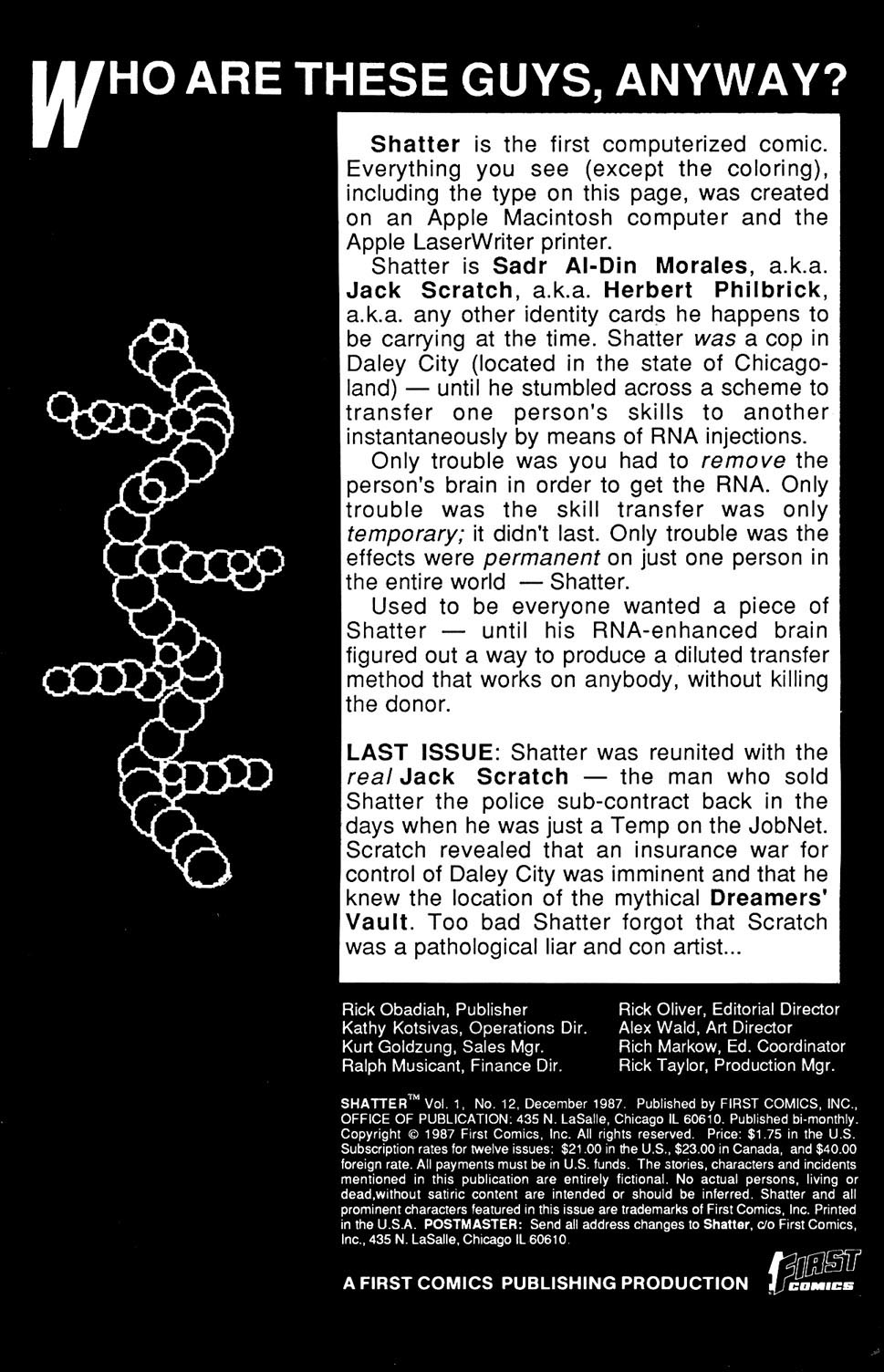 Read online Shatter comic -  Issue #12 - 2
