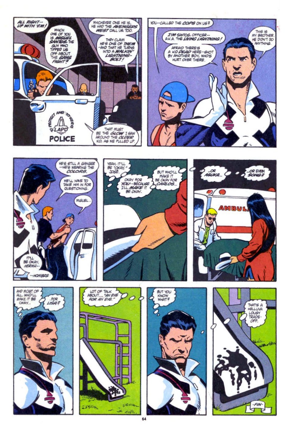 Read online Avengers West Coast (1989) comic -  Issue # Annual 6 - 58