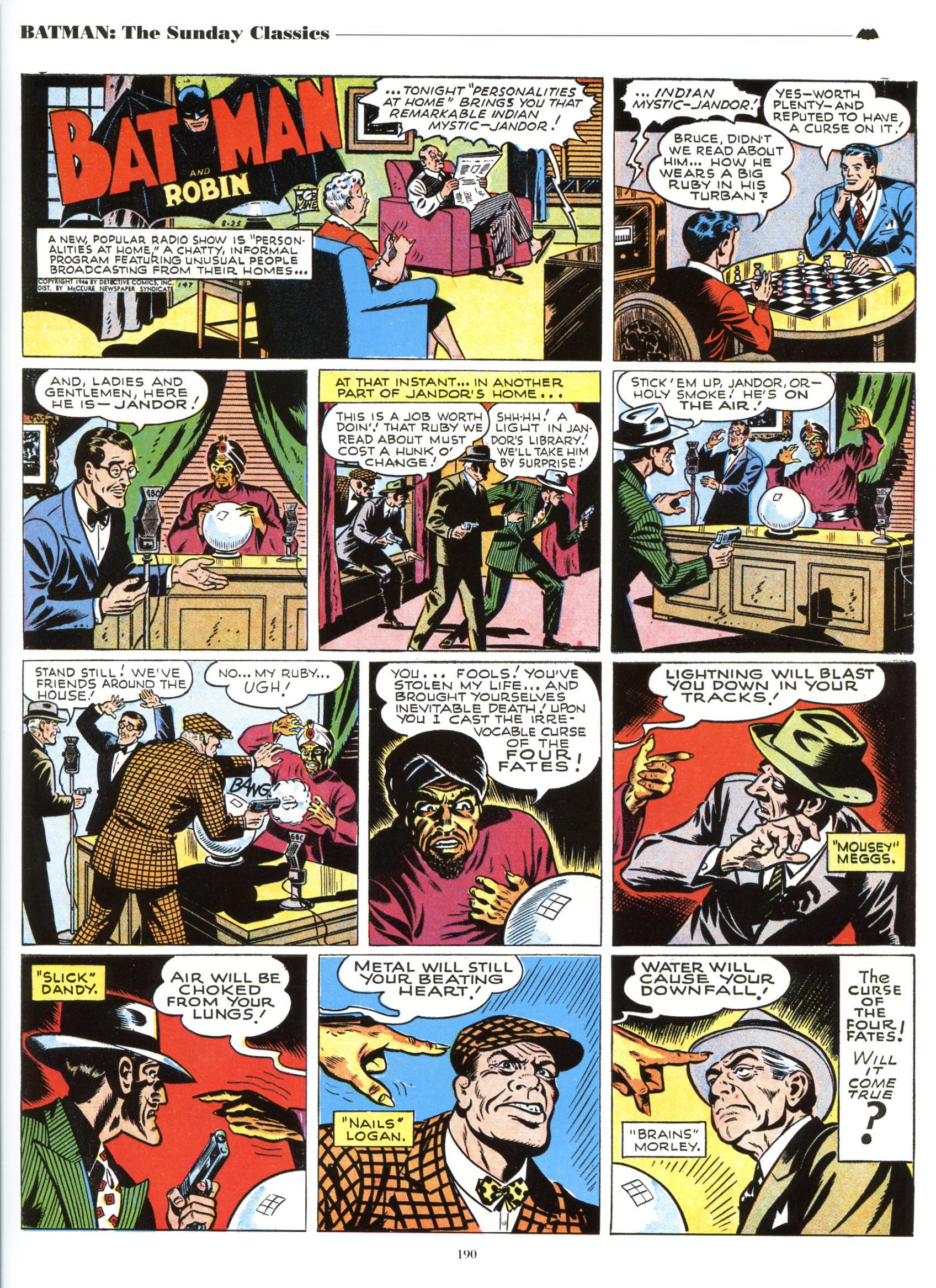 Read online Batman: The Sunday Classics comic -  Issue # TPB - 196