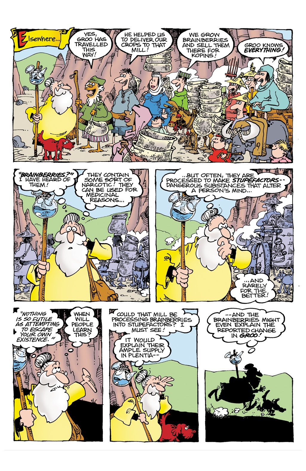 Read online Sergio Aragonés' Groo: The Most Intelligent Man In The World comic -  Issue # TPB - 67