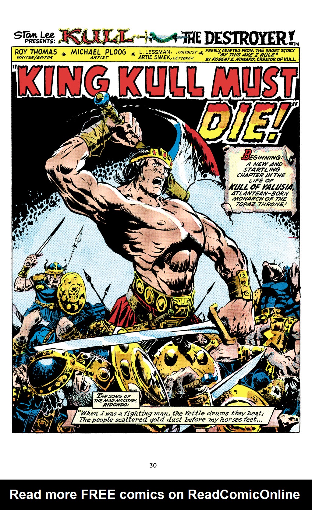 Read online The Chronicles of Kull comic -  Issue # TPB 2 (Part 1) - 31