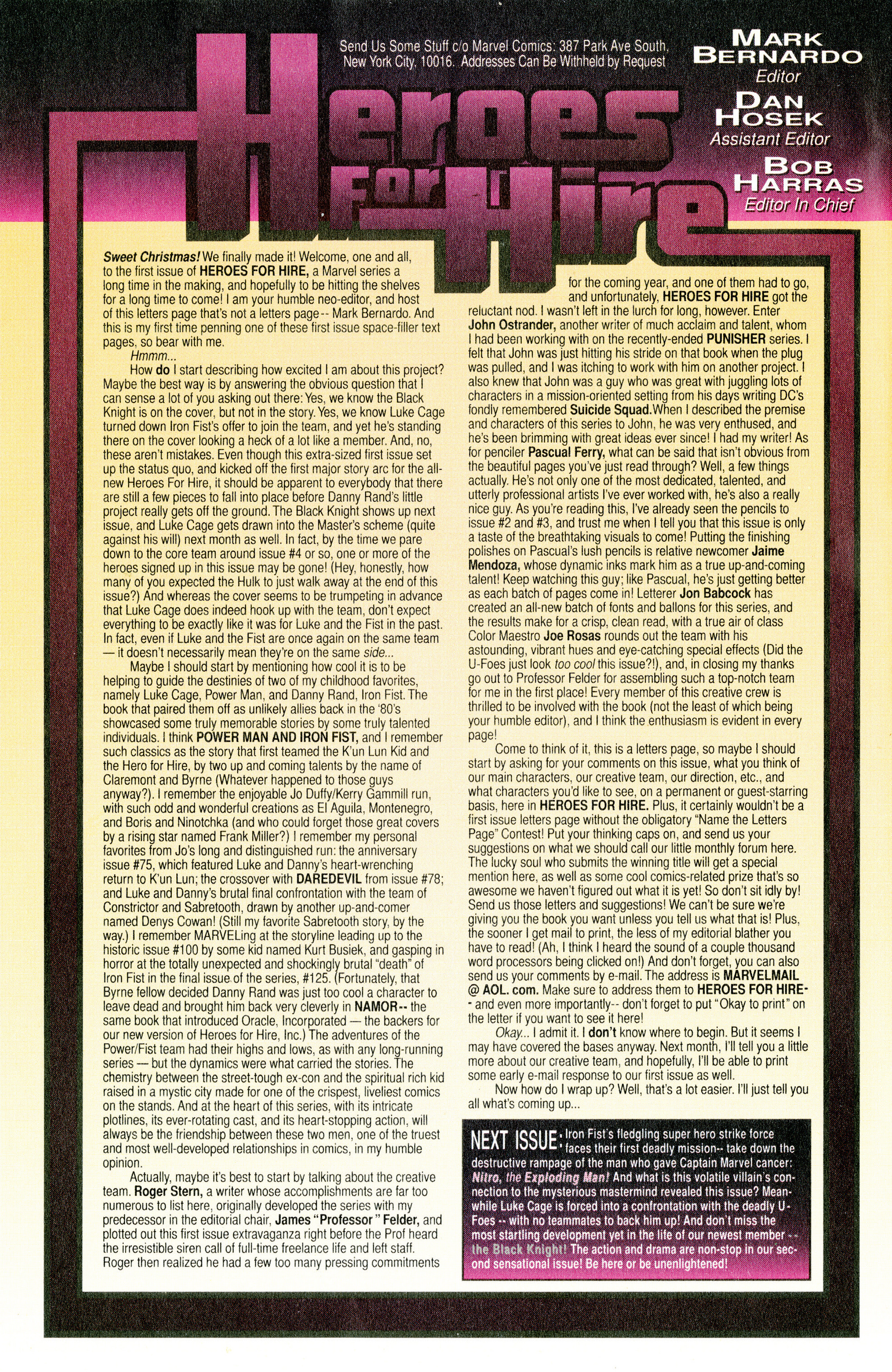 Read online Heroes For Hire (1997) comic -  Issue #1 - 42