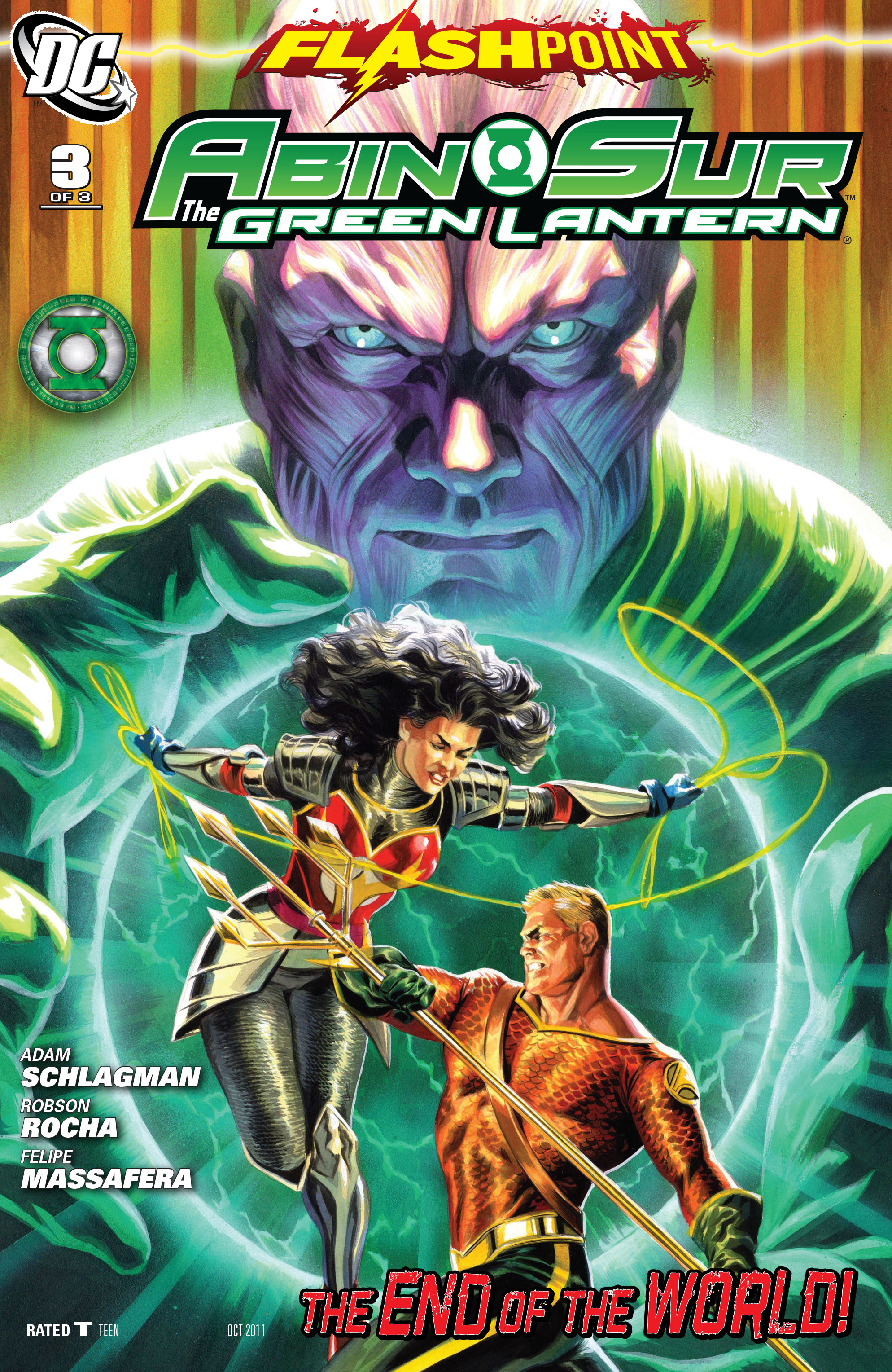 Read online Flashpoint: Abin Sur - The Green Lantern comic -  Issue #3 - 1