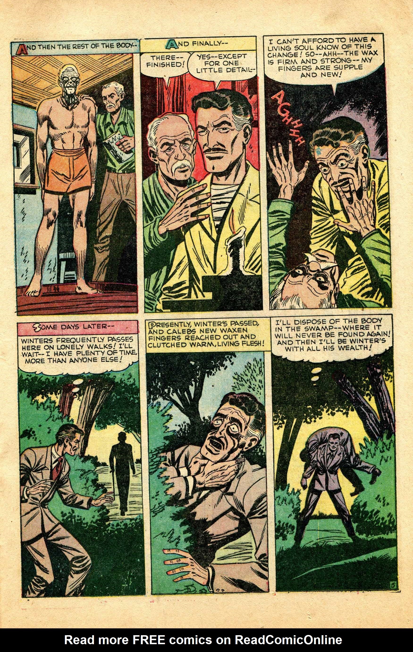 Read online Chamber of Chills (1951) comic -  Issue #16 - 25