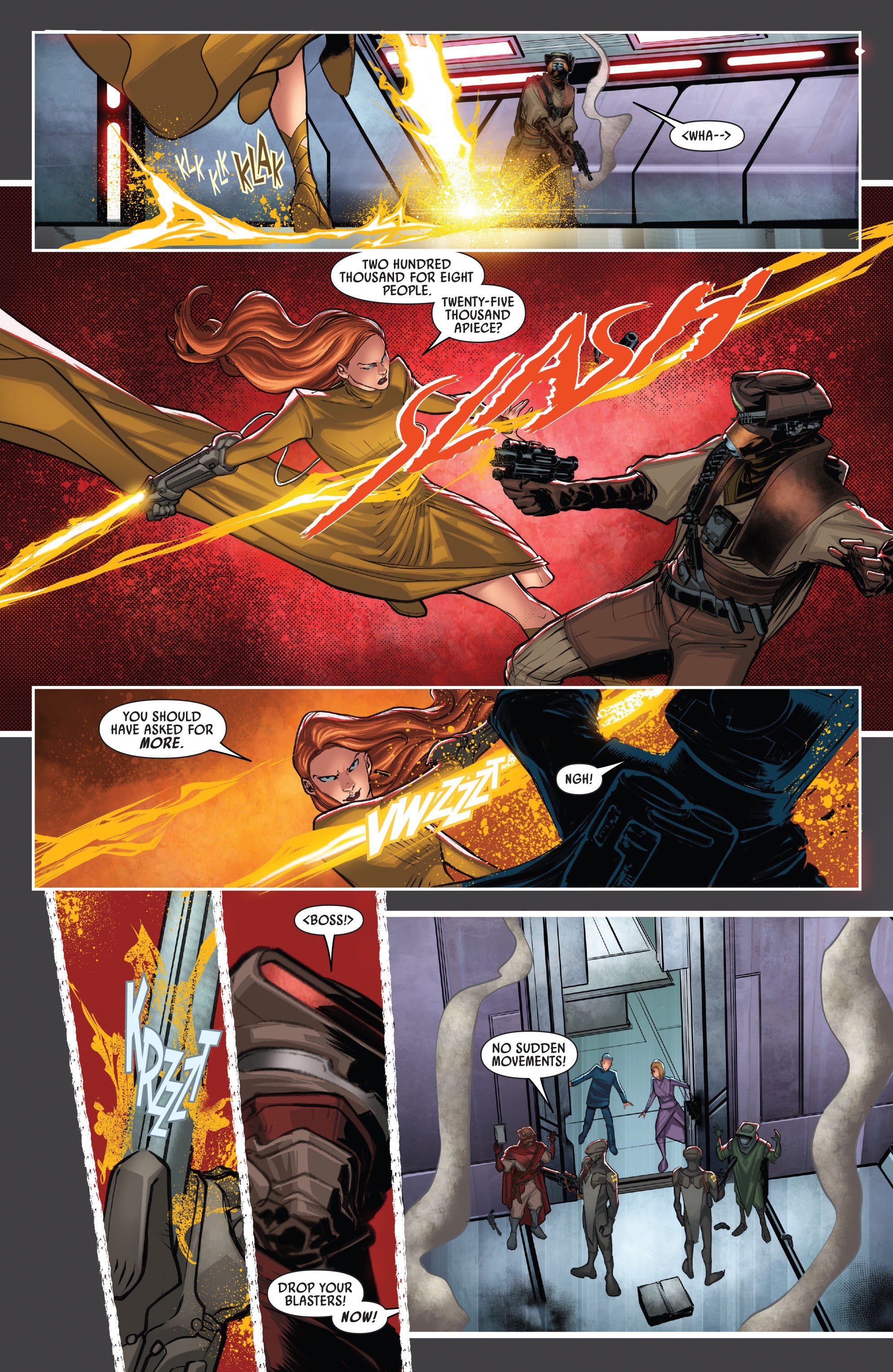 Read online Star Wars: War of the Bounty Hunters - Boushh comic -  Issue # Full - 28
