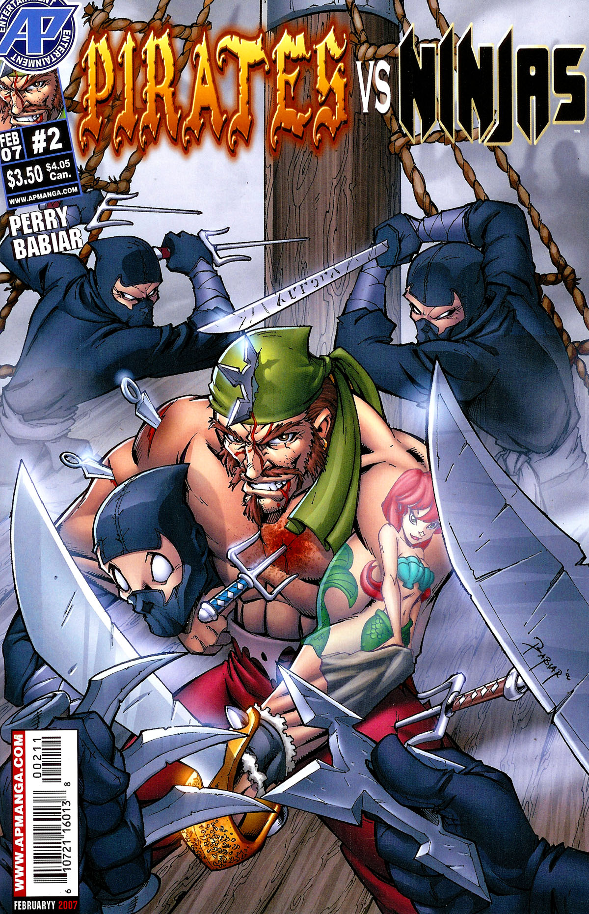Read online Pirates vs. Ninjas comic -  Issue #2 - 1